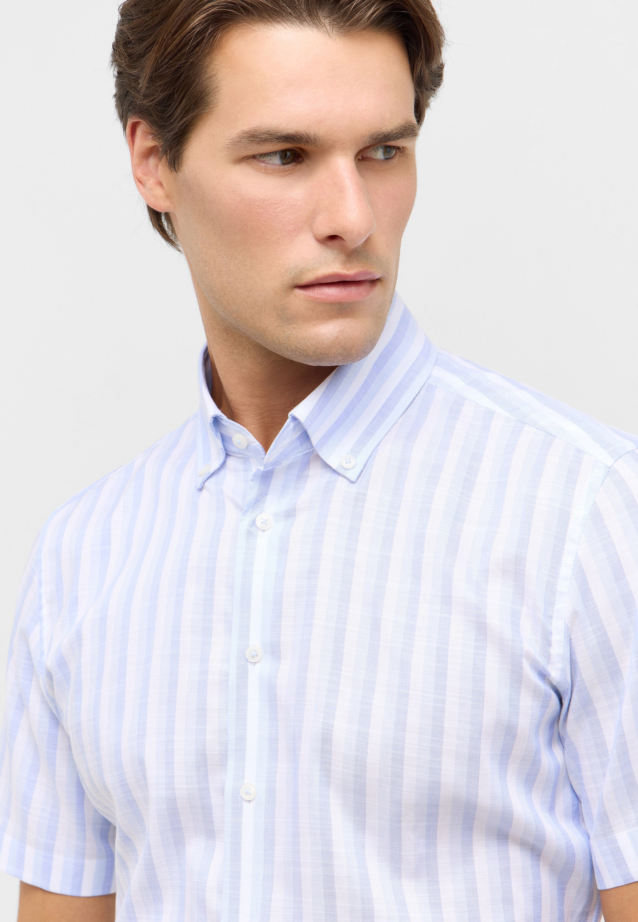 Eterna Kurzarmhemd »SLIM FIT« EASY IRON (bügelleicht)