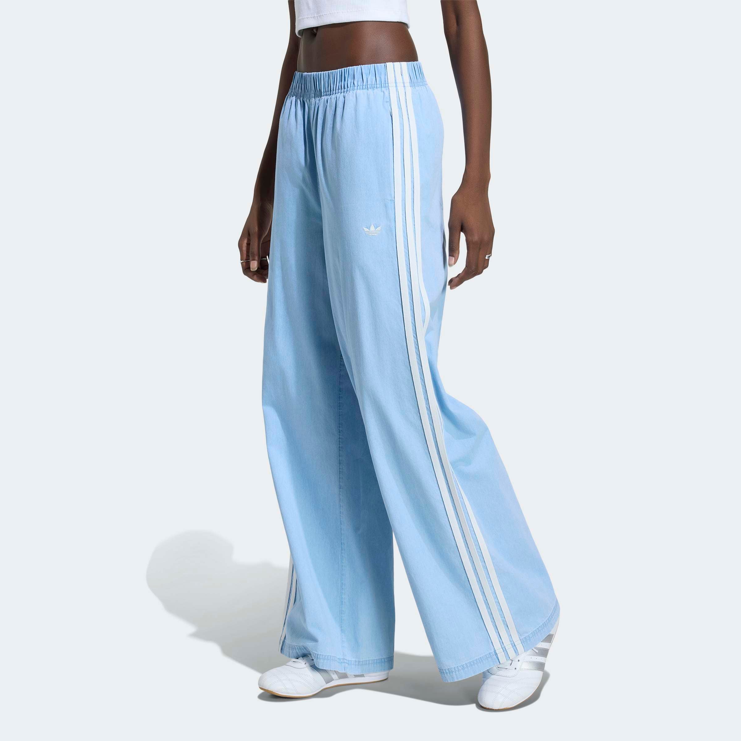 adidas Originals Sporthose »DENIM WIDE LEG«  Locker geschnittene Jeans für lässigen Style