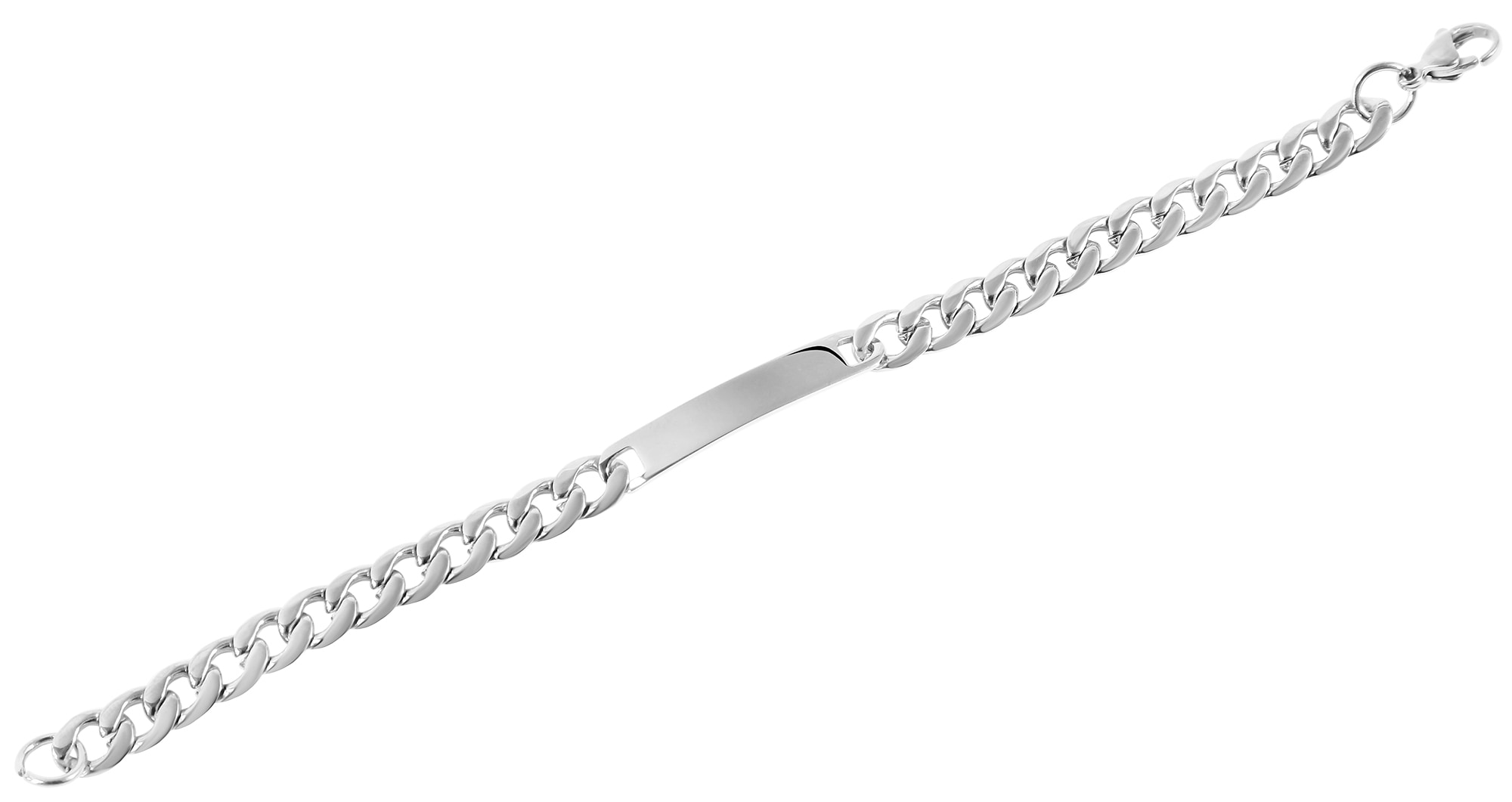 Adelia´s Armband »Damen Armband aus Edelstahl 19 cm«