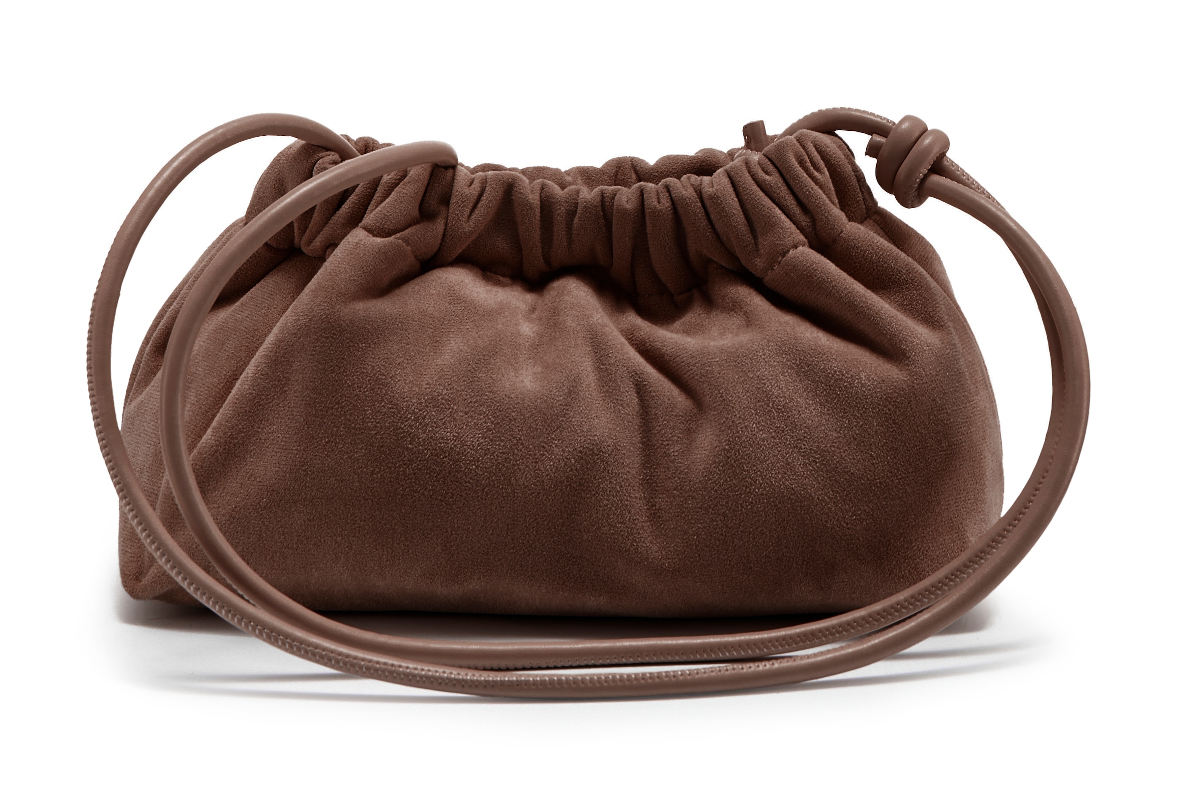 Vivance Umhängetasche »Minibag, Handtasche, Crossbody Bag, Damentasche, Schultertasche« aus weichem Material mit Zugband als Verschluss VEGAN