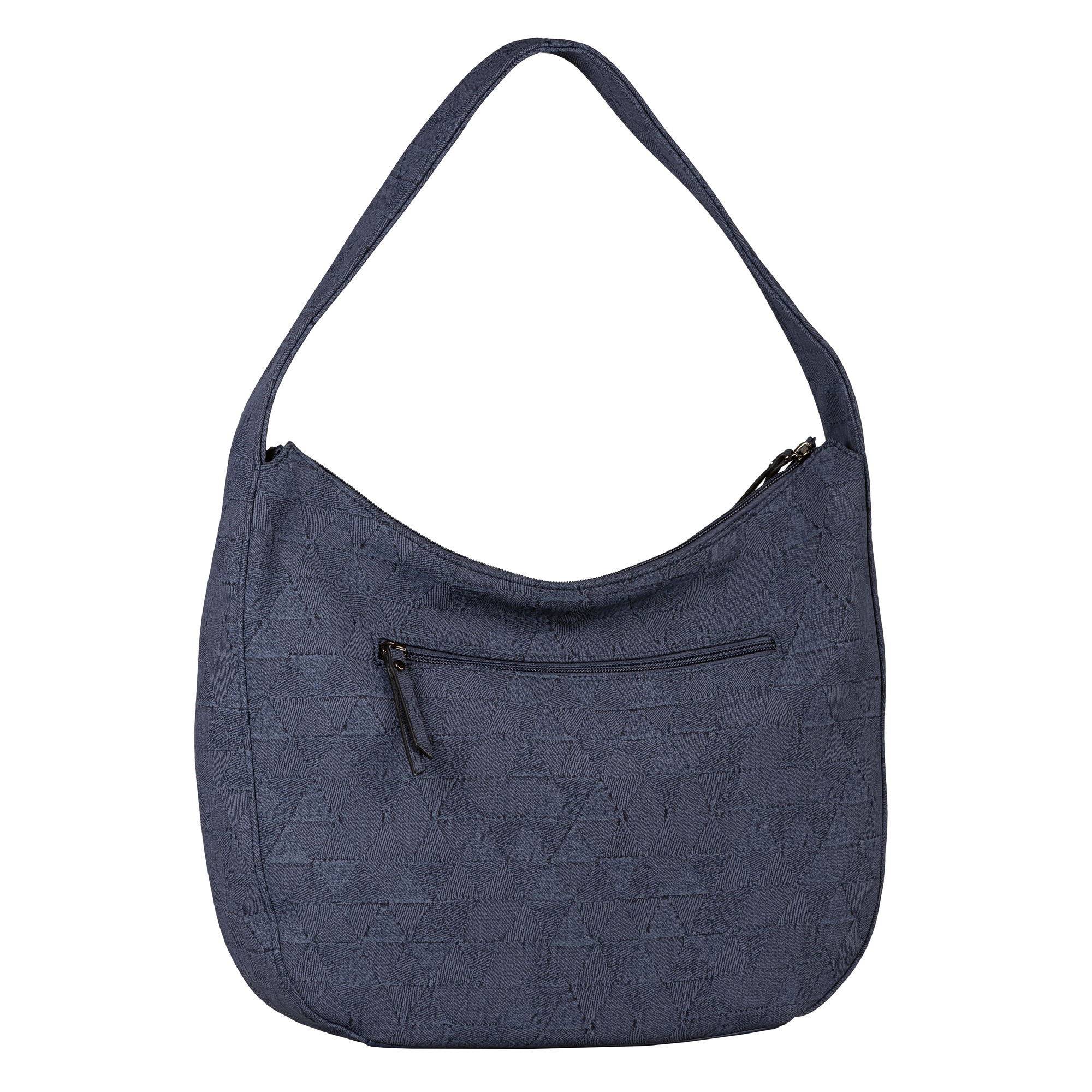 TOM TAILOR Hobo »Carrie«, aus realistisch wirkendem Denim Jacquard auf weichem Lederimitat