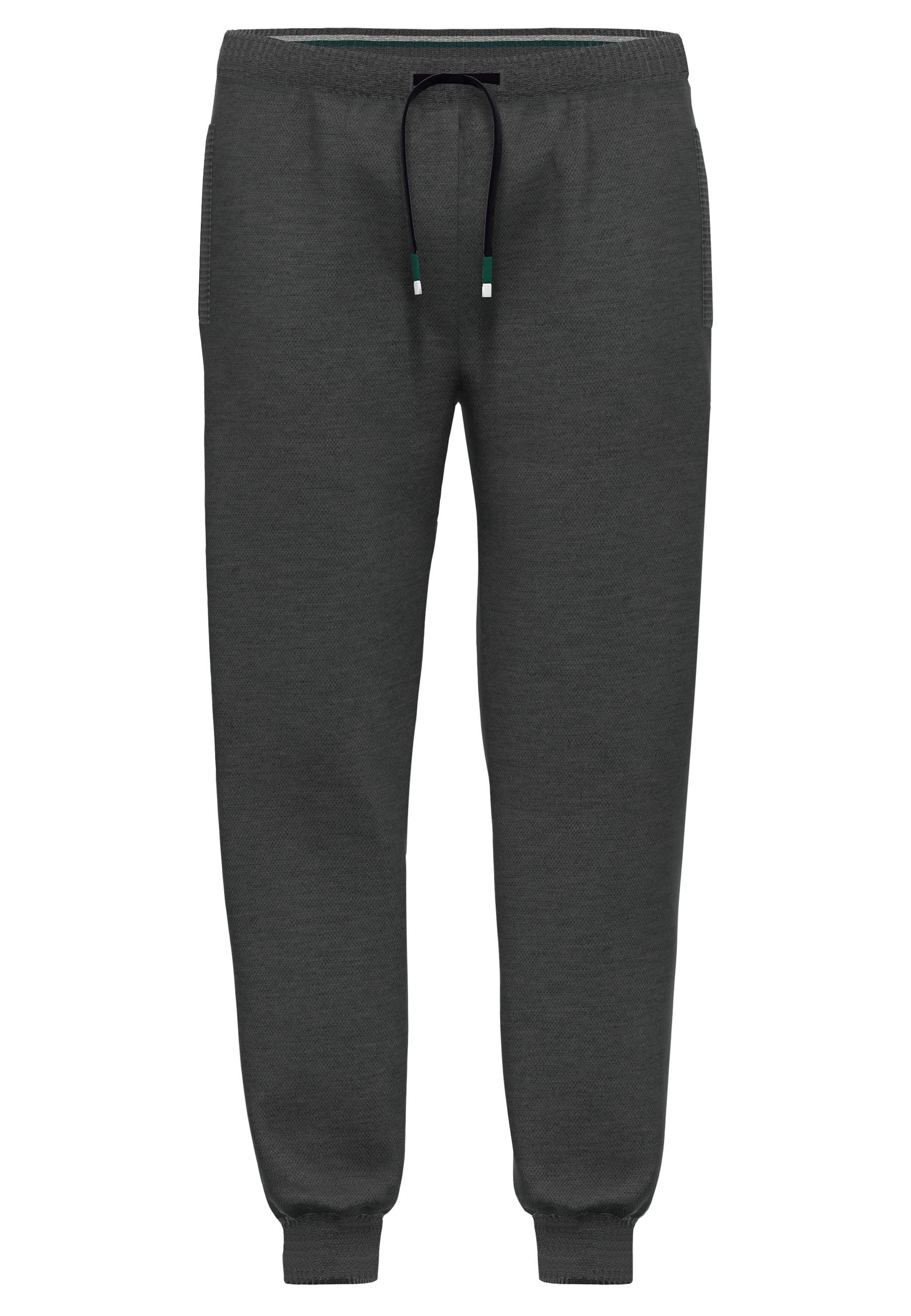 bugatti Pyjamahose »Bologna«, mit Seitentaschen, niedriger Bund, bequem, elastisch, Materialmix