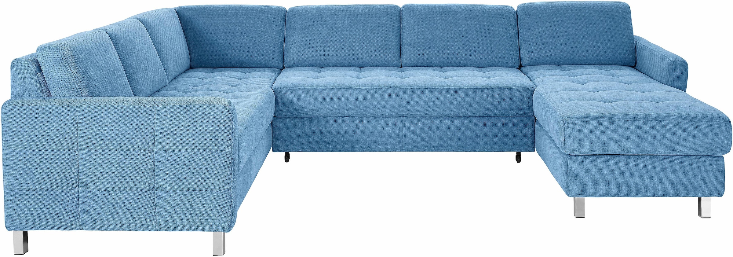 sit&more Wohnlandschaft Pablo U-Form, wahlweise mit Bettfunktion und Bettkasten