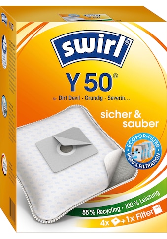 Swirl Staubsaugerbeutel »Y 50 für Dirt Devil, Progress, Samsung und Fakir«, (Packung),... kaufen