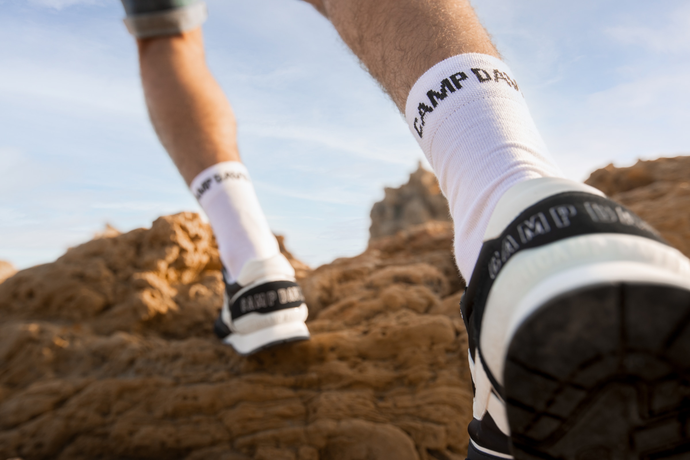 CAMP DAVID Socken »mesh ventilation«, (6 Paar), Action-Mesh Belüftung