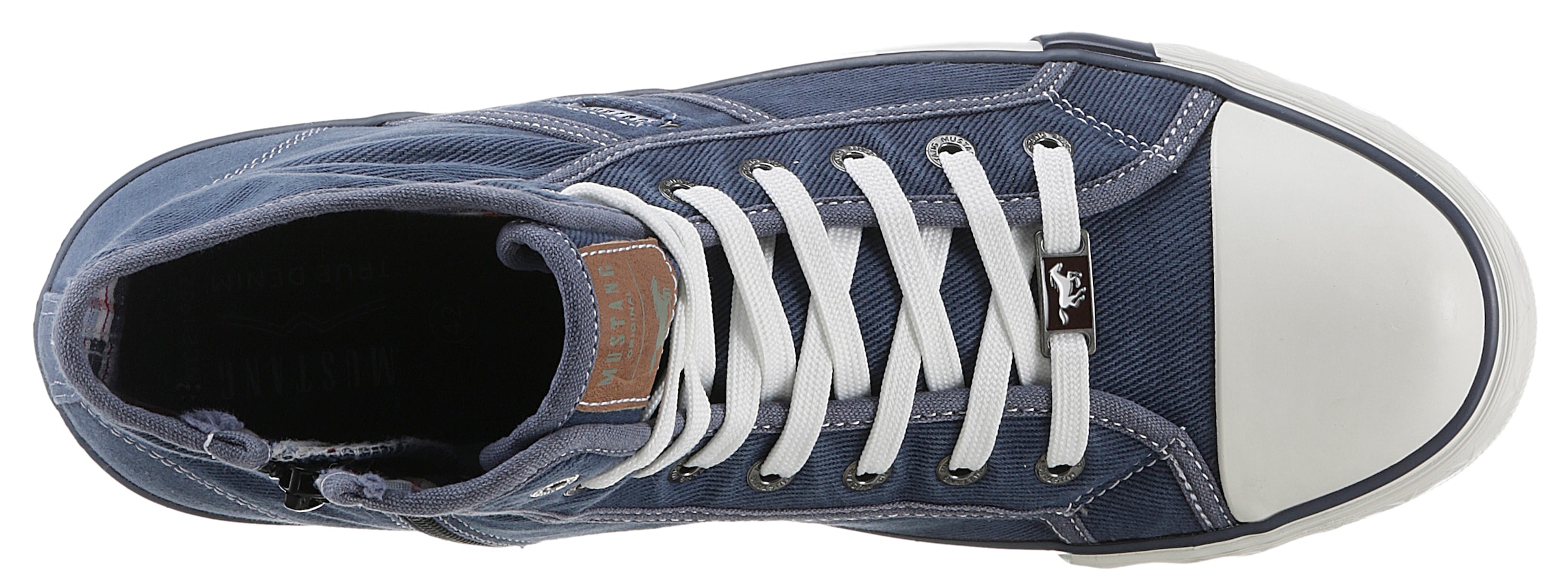 Mustang Shoes Sneaker, Schnürboots, Bikerboots mit Reißverschluss