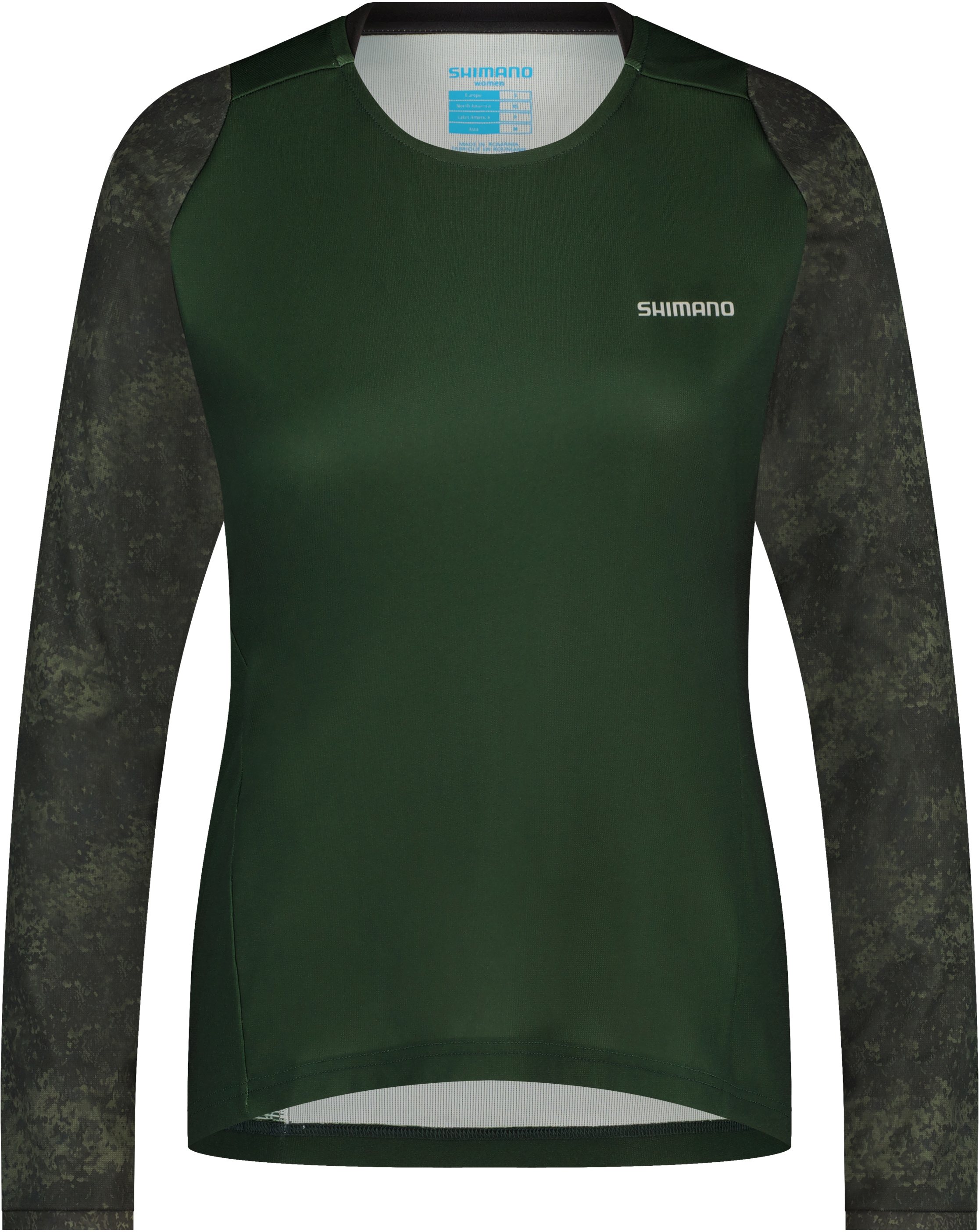 Radtrikot »Langarm-Trikot Woman's FORESTA, grün«