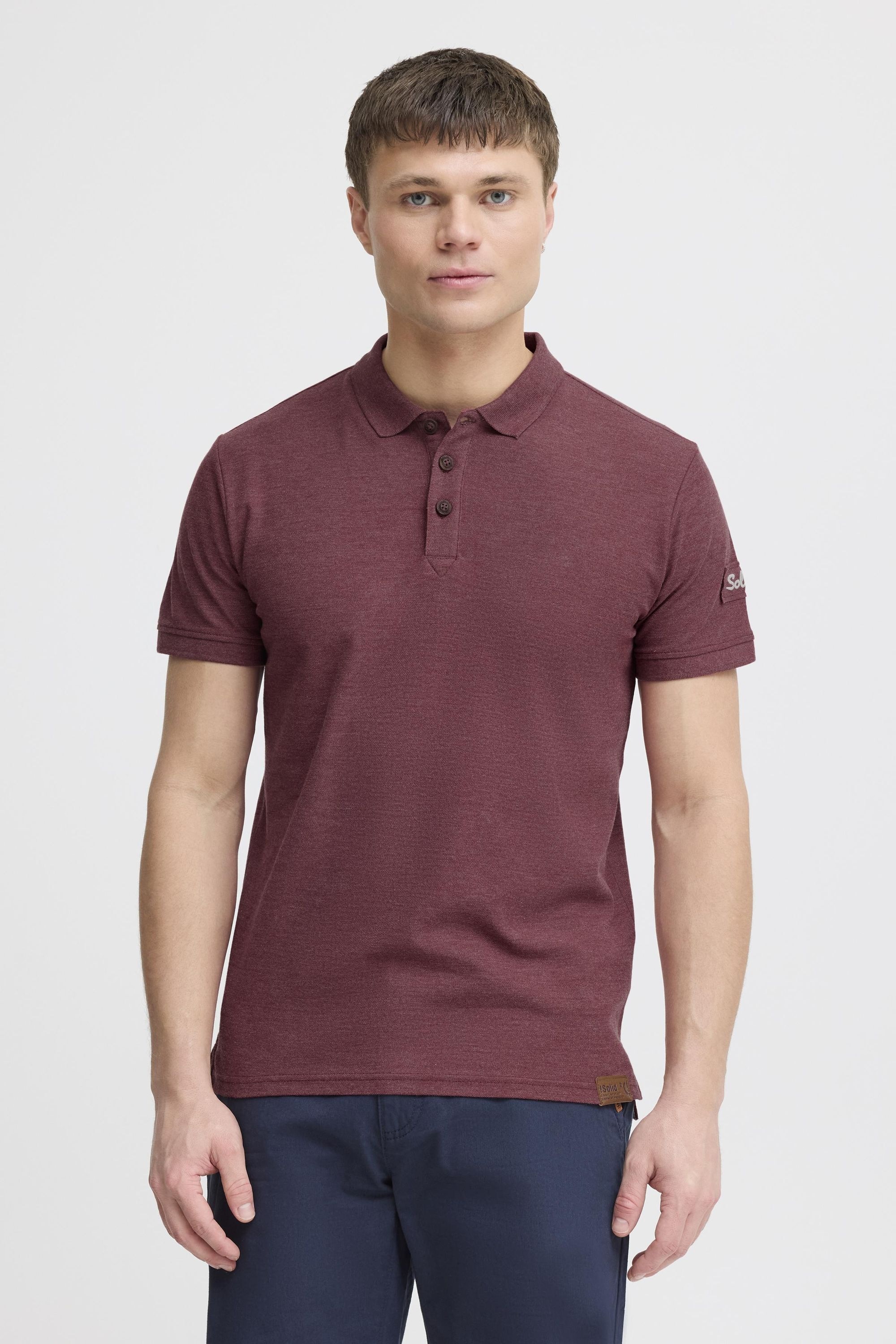 !Solid Poloshirt »Poloshirt SDTripPolo«