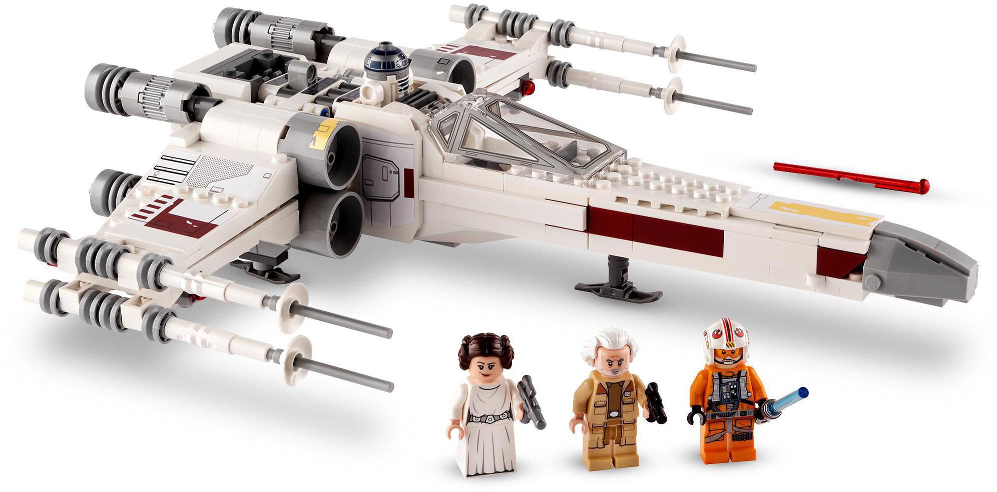 LEGO® Konstruktionsspielsteine »Luke Skywalkers X-Wing Fighter™ (75301), LEGO® Star Wars™«, (474 St.), Made in Europe