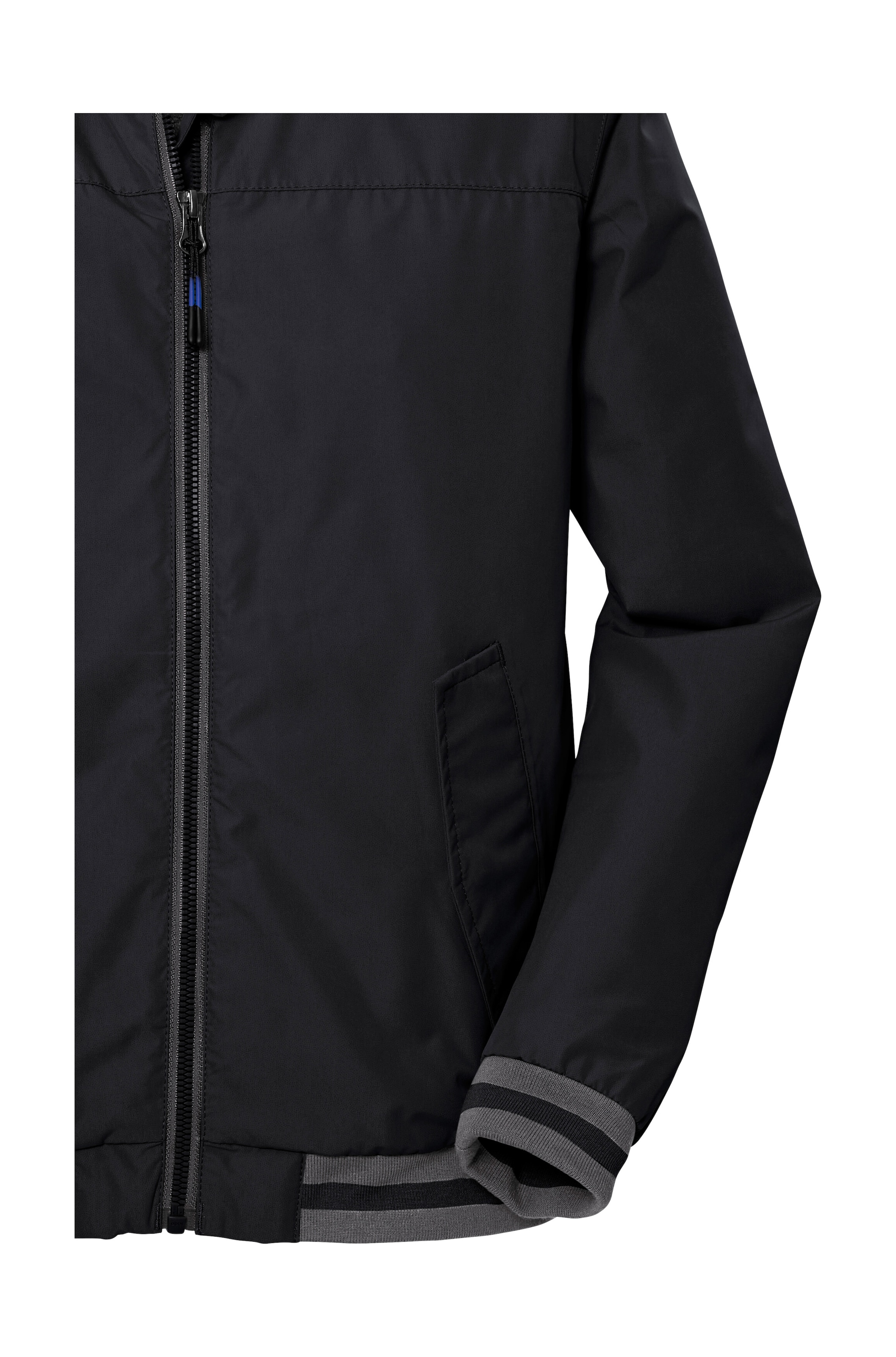 Killtec Funktionsjacke »KOS 153 BYS JCKT«, Modischer, wasserfester Blouson mit reflektierenden Elementen