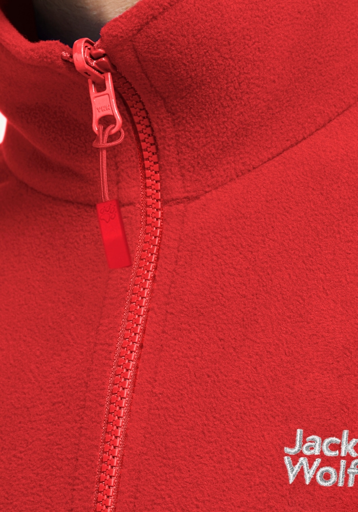Jack Wolfskin Fleecejacke »TAUNUS 100 FZ M« mit Reißverschluss, winddicht, windabweisend