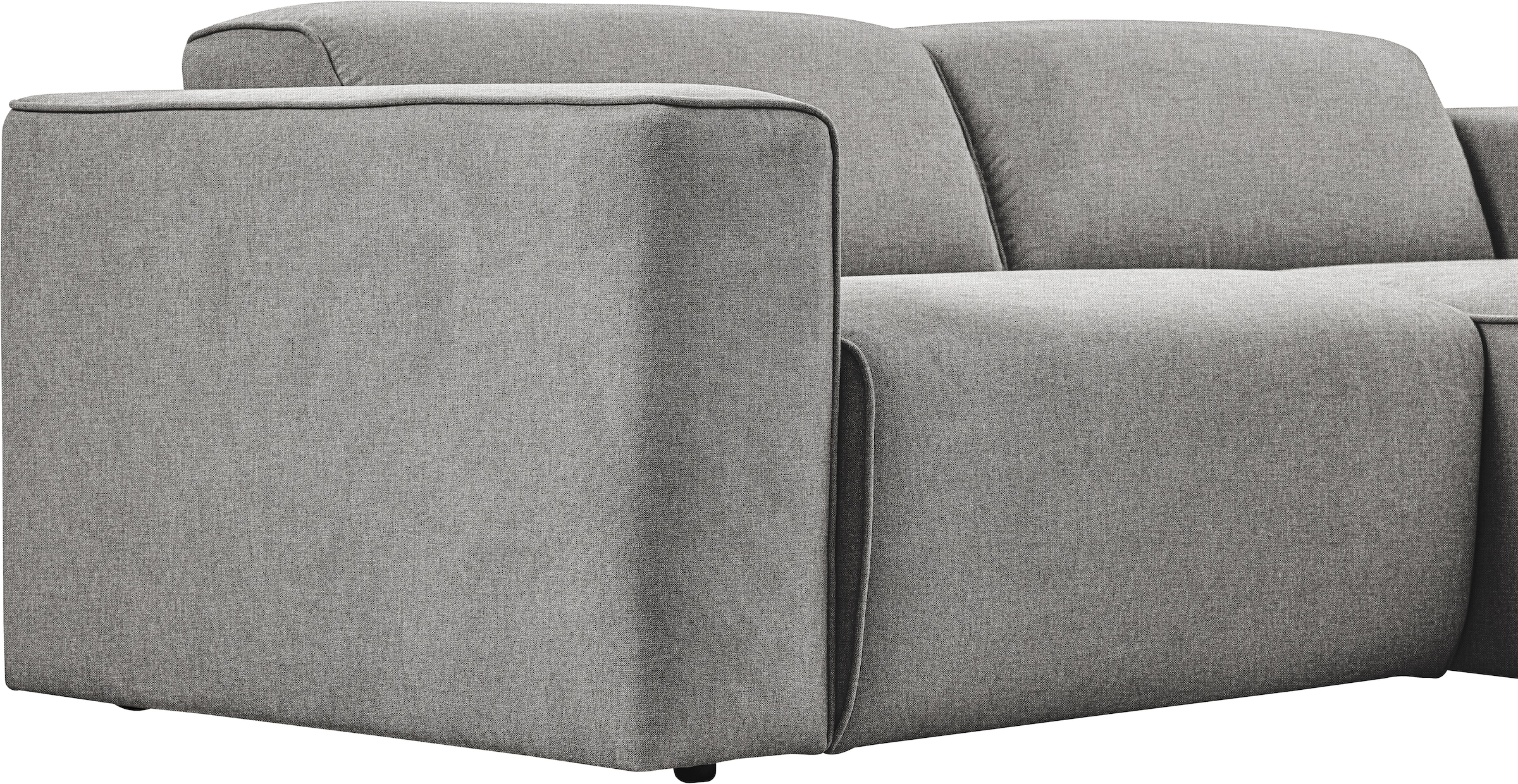 andas Ecksofa »Noord mit Kedernaht, Breite 234 cm«