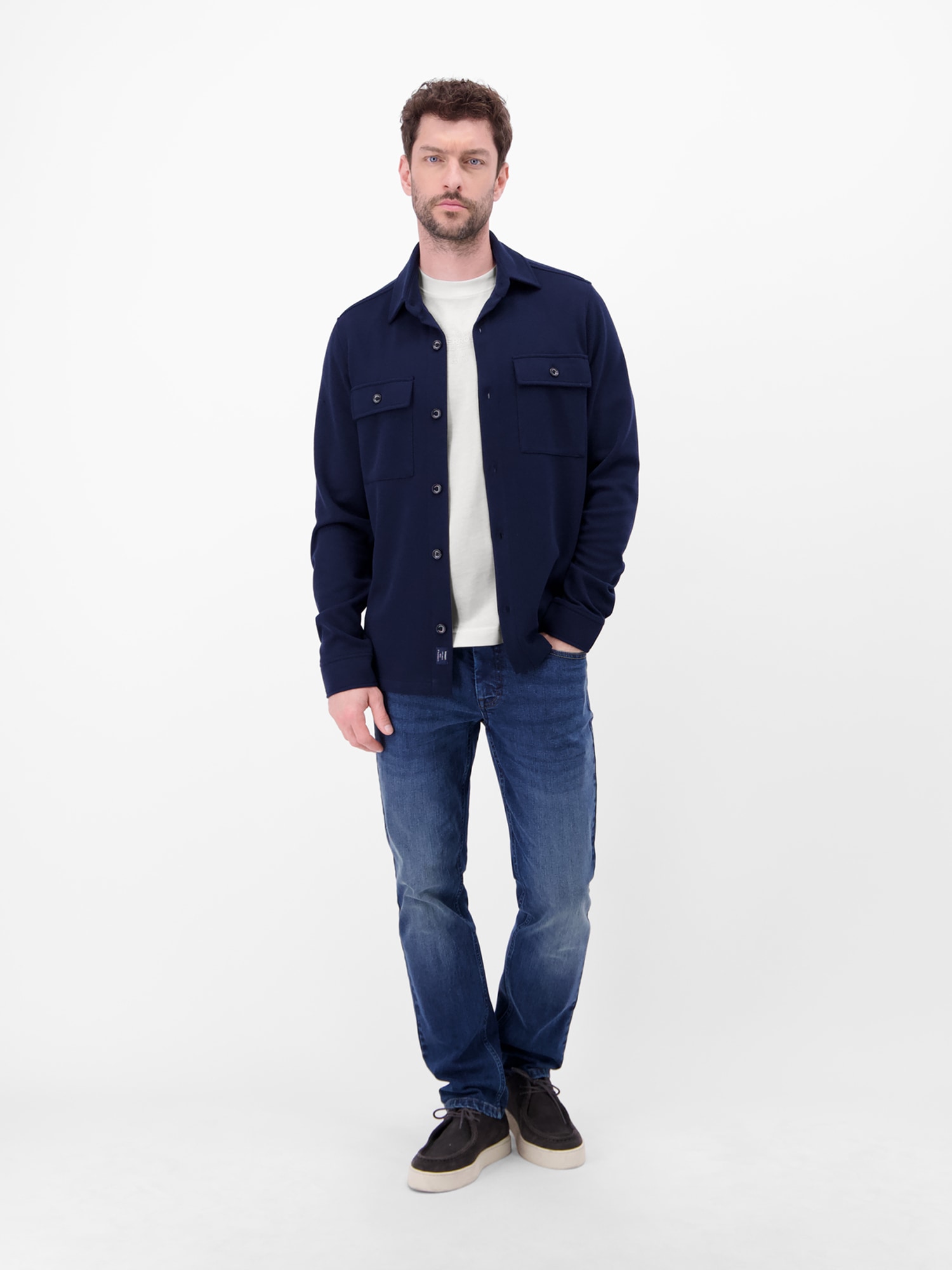 LERROS T-Shirt »T-Shirt aus Baumwolle mit Print«