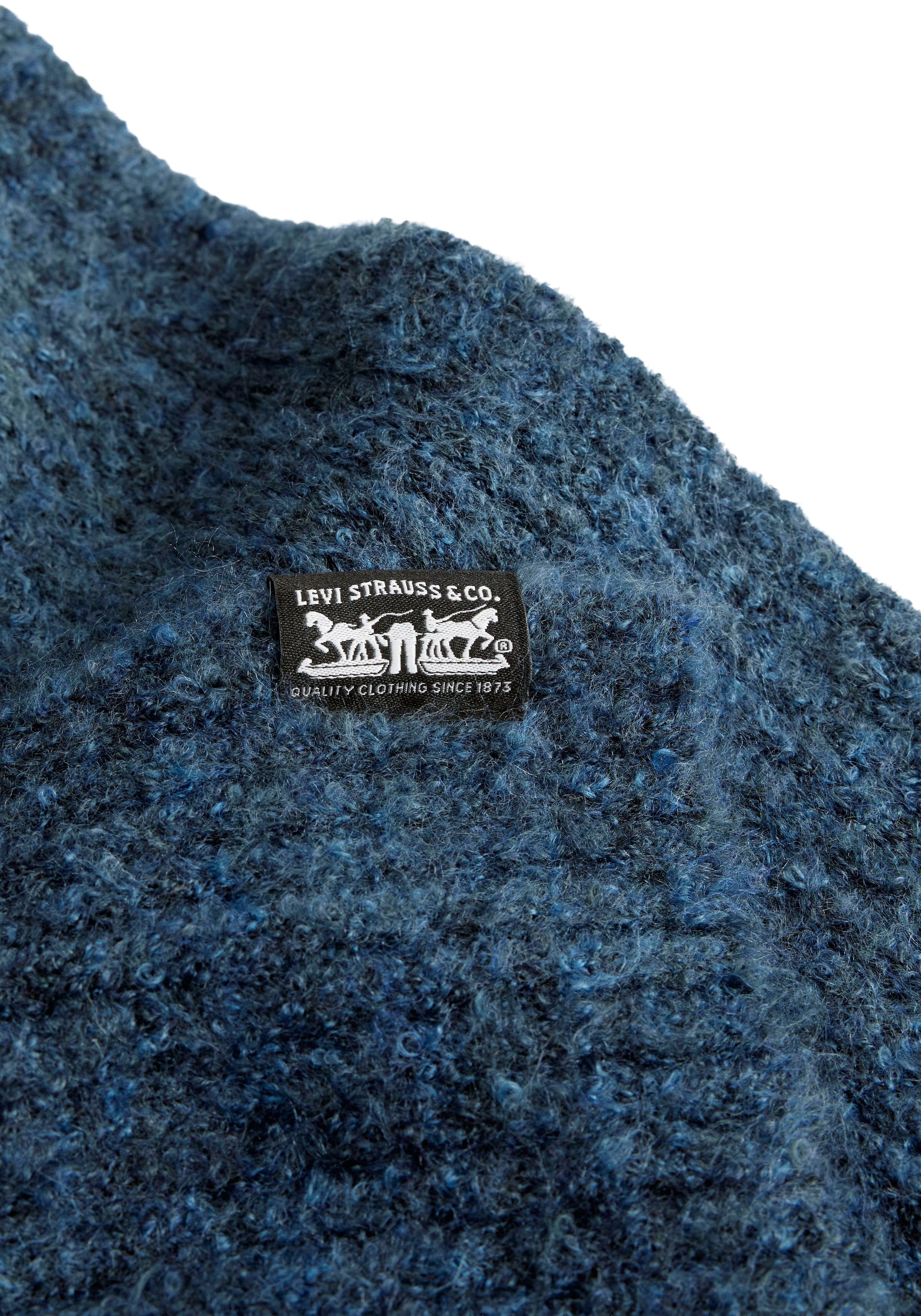 Levi's® Strickschal »SUNSET SCARF« cosy Rippstrickschal, Baumwolle, One size