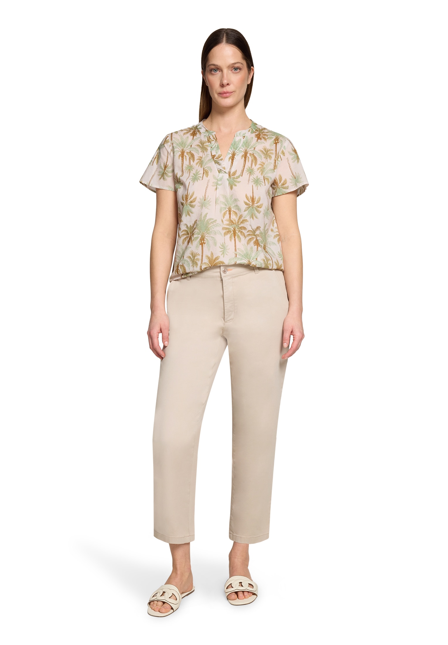 Cartoon Klassische Bluse »Blusenshirt mit Rüschen«