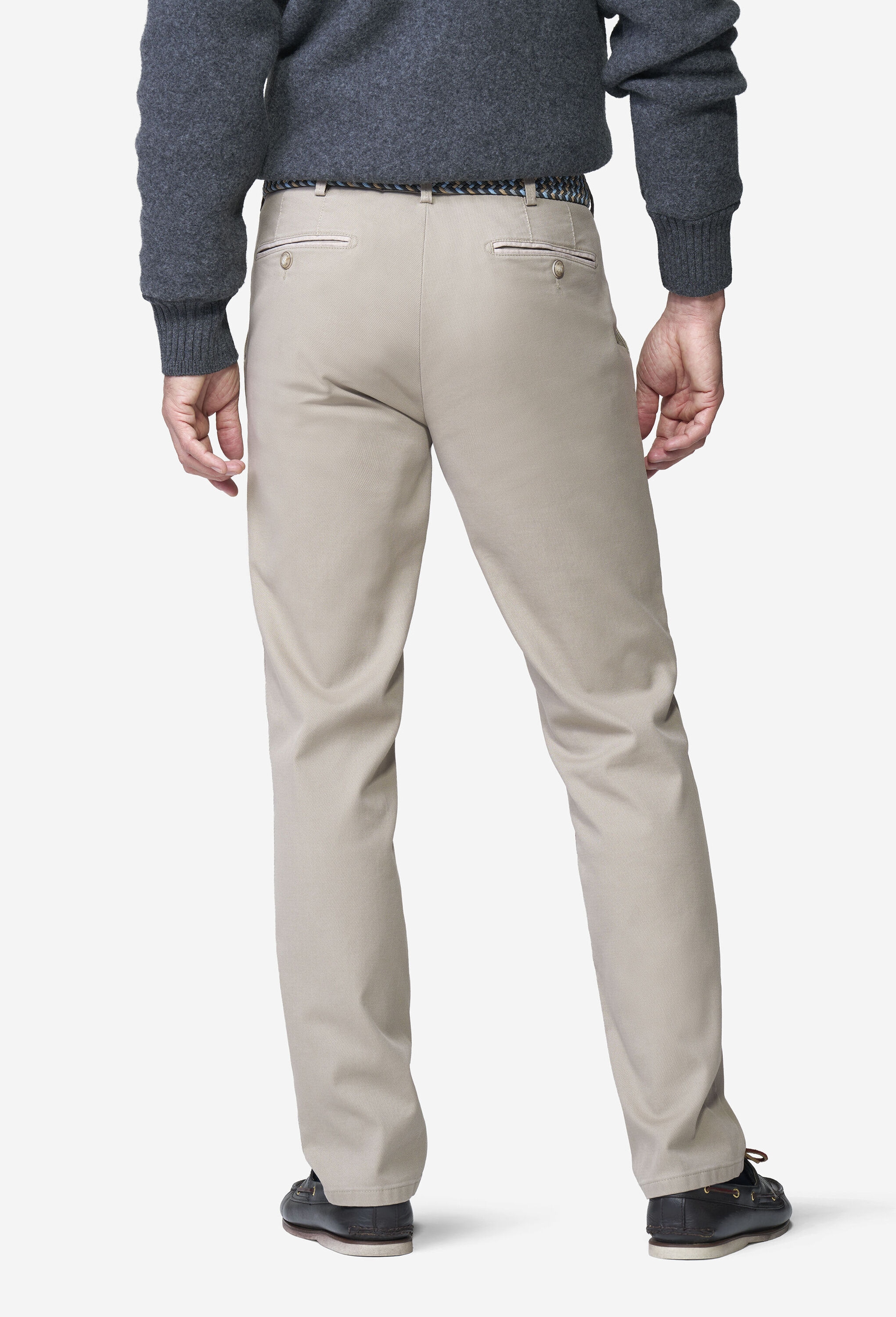 MEYER Chinohose »Bonn 2-5627«  im Canvas Look
