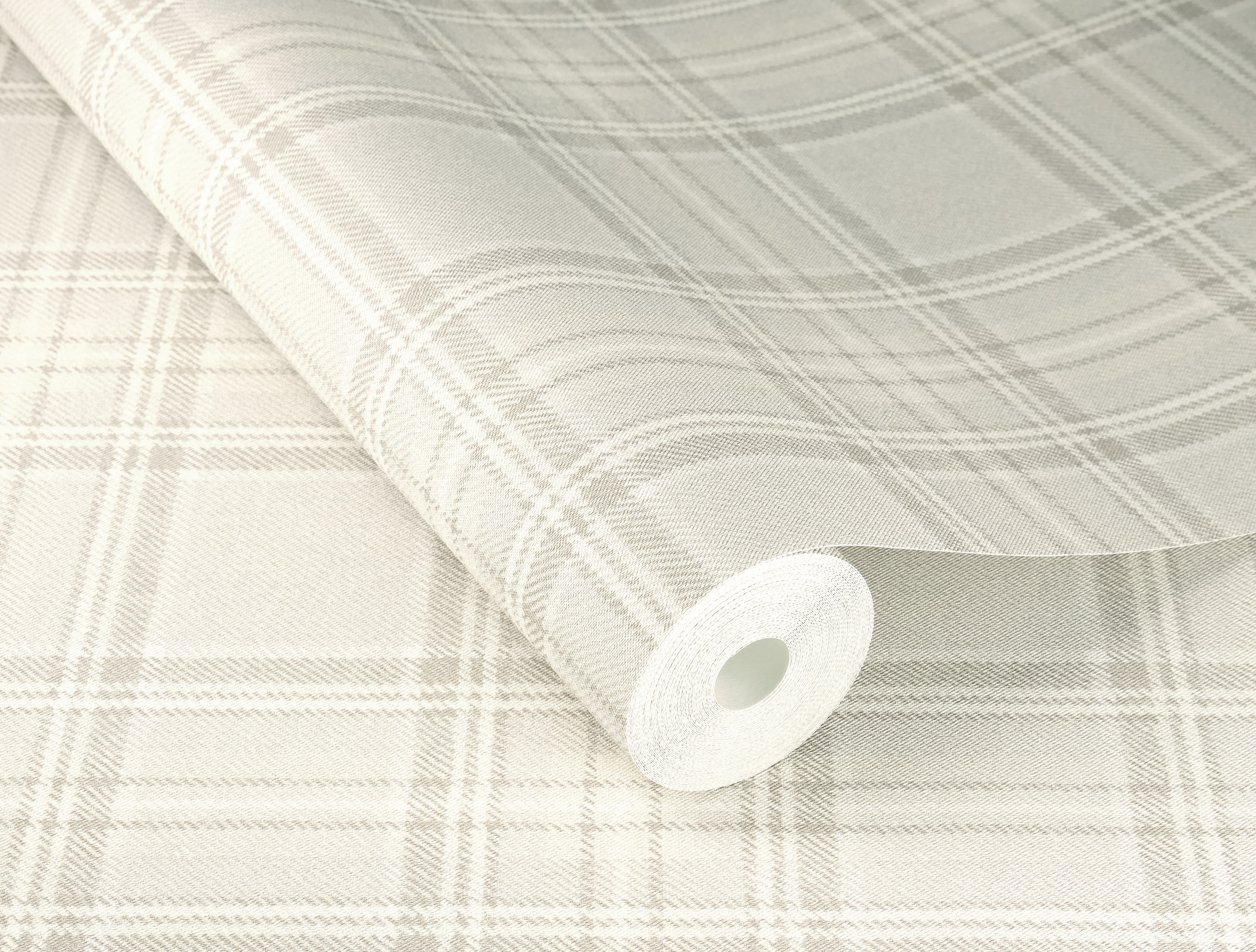 Rasch Vliestapete »Karierte Vliestapete Curiosity 537444« Glencheckmuster strukturiert Karos