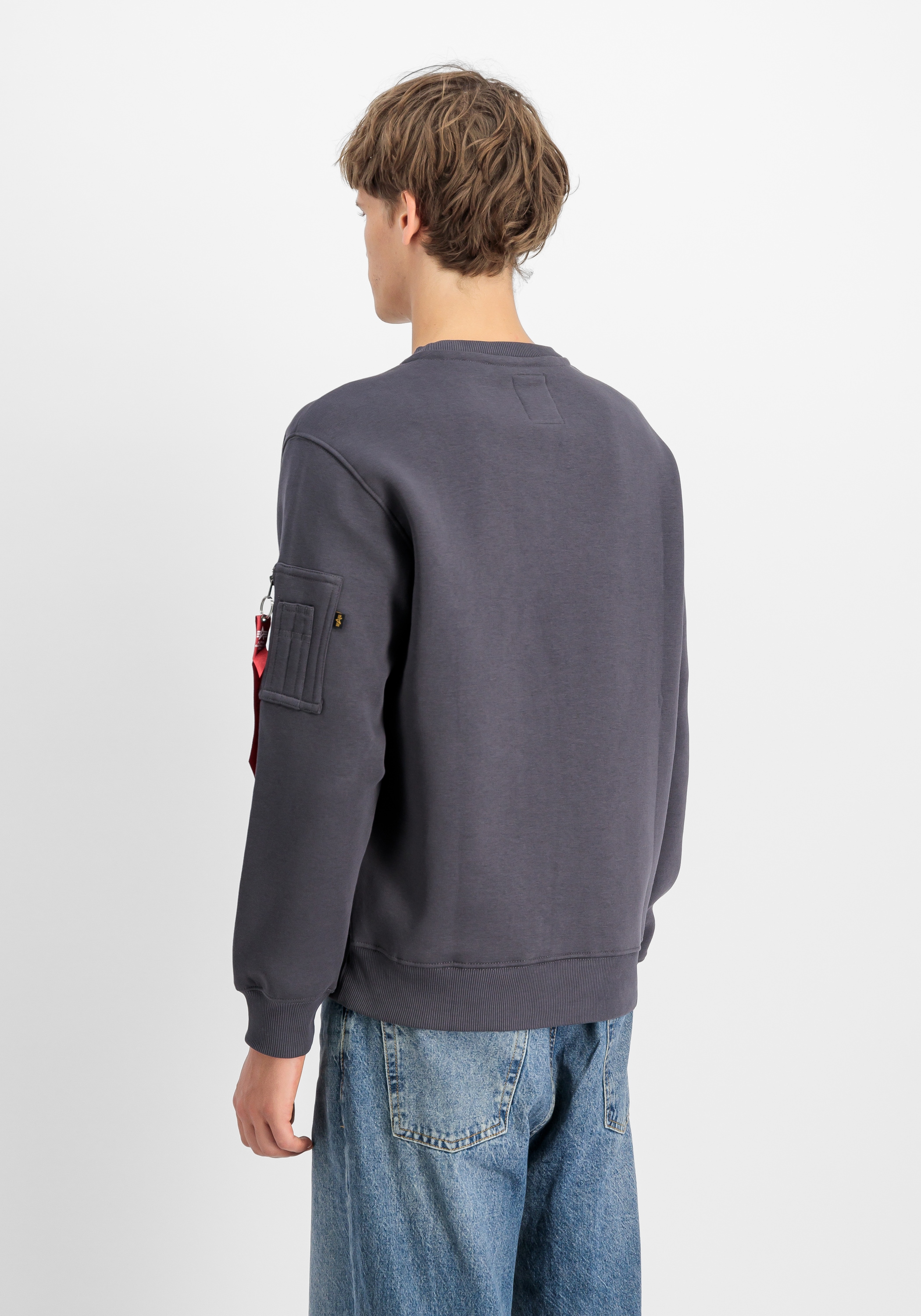 Alpha Industries Sweater »Alpha Industries Men - Sweatshirts Logo Edge Sweatshirt«
