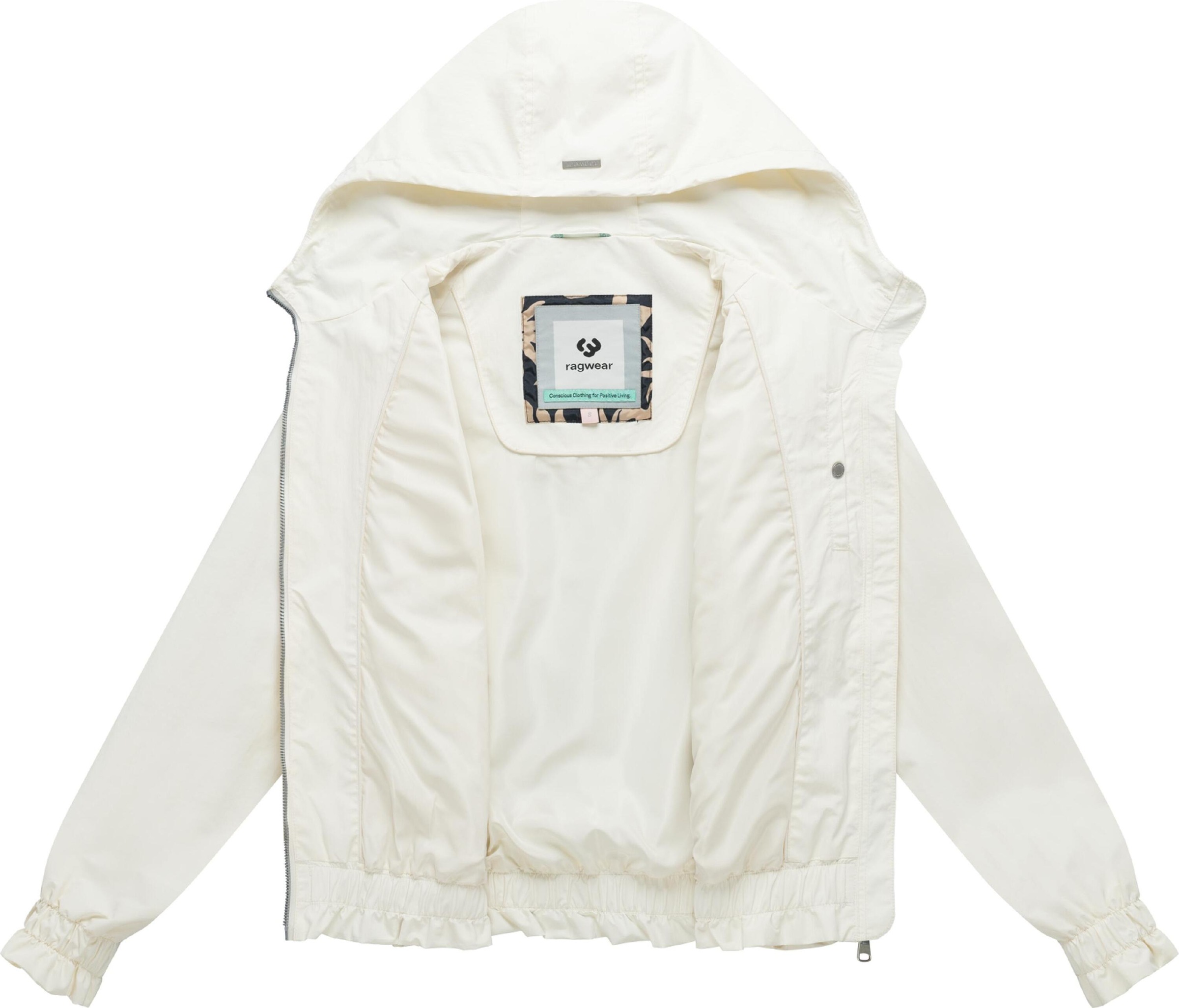 Ragwear Anorak »Anorak Kissi« mit Kapuze Wasserdichte Übergangsjacke mit Kapuze