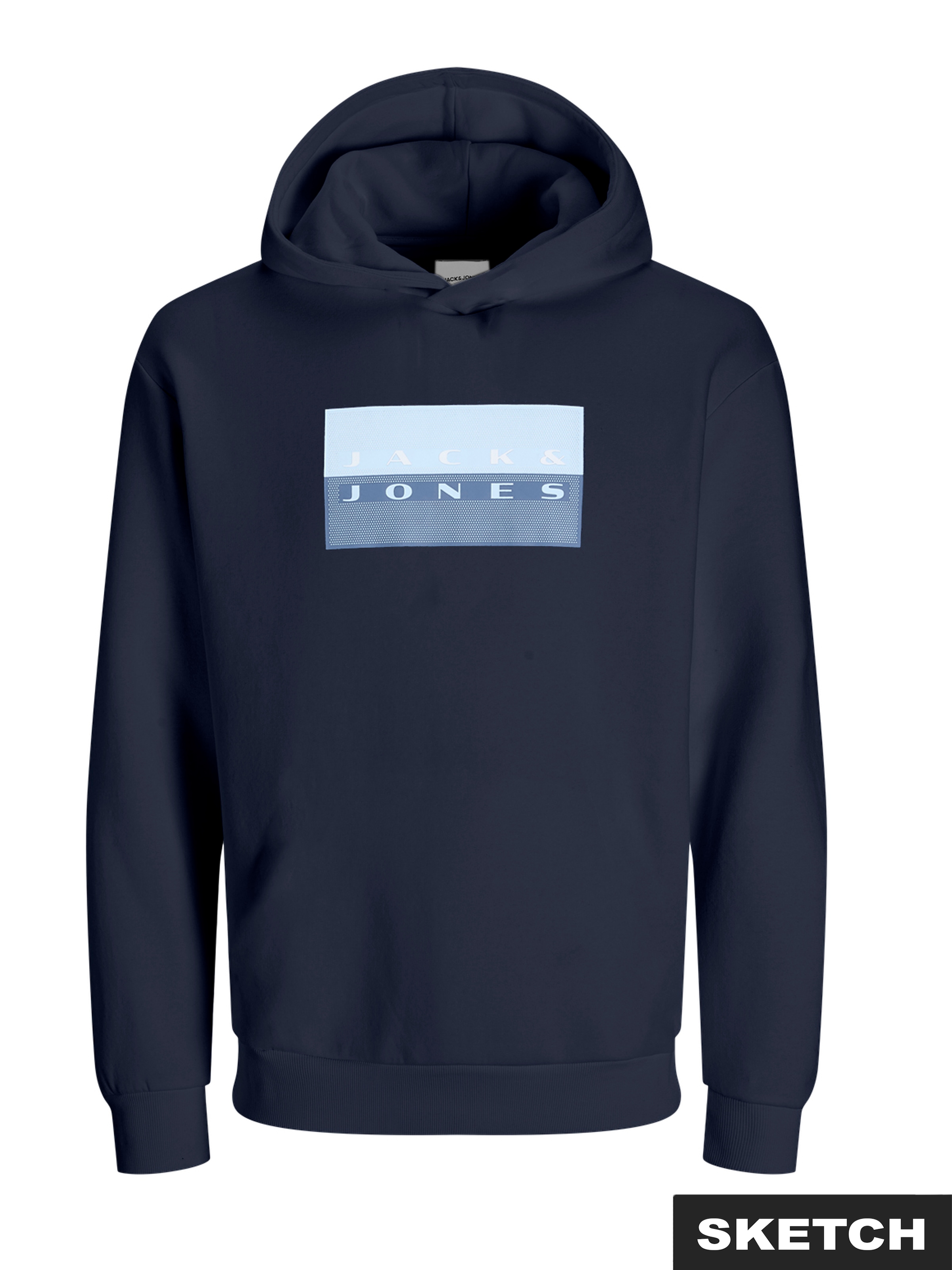 Jack & Jones Junior Kapuzensweatshirt »JCOFUSION GRAPHIC SWEAT HOOD UNB SN JNR«
