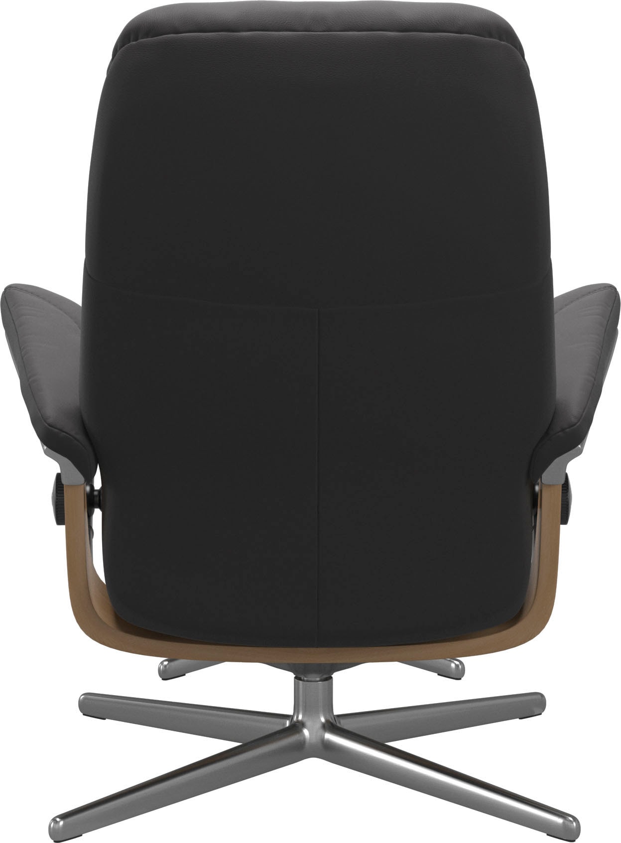 Stressless® Fußhocker »Consul«, mit Cross Base, Größe S, M & L, Holzakzent Eiche