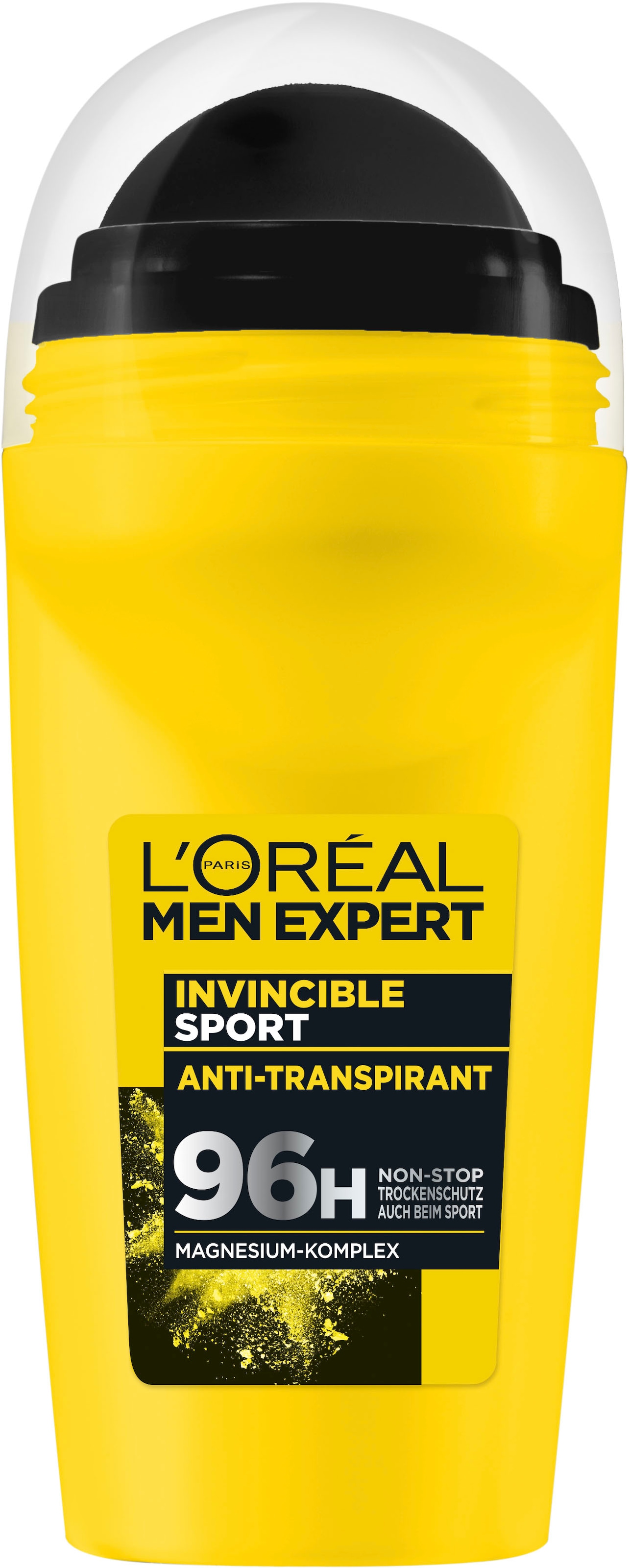 L'ORÉAL PARIS MEN EXPERT Deo-Roller »Deo Roll-on Invincible Sport«, (Packung, 6 tlg.)