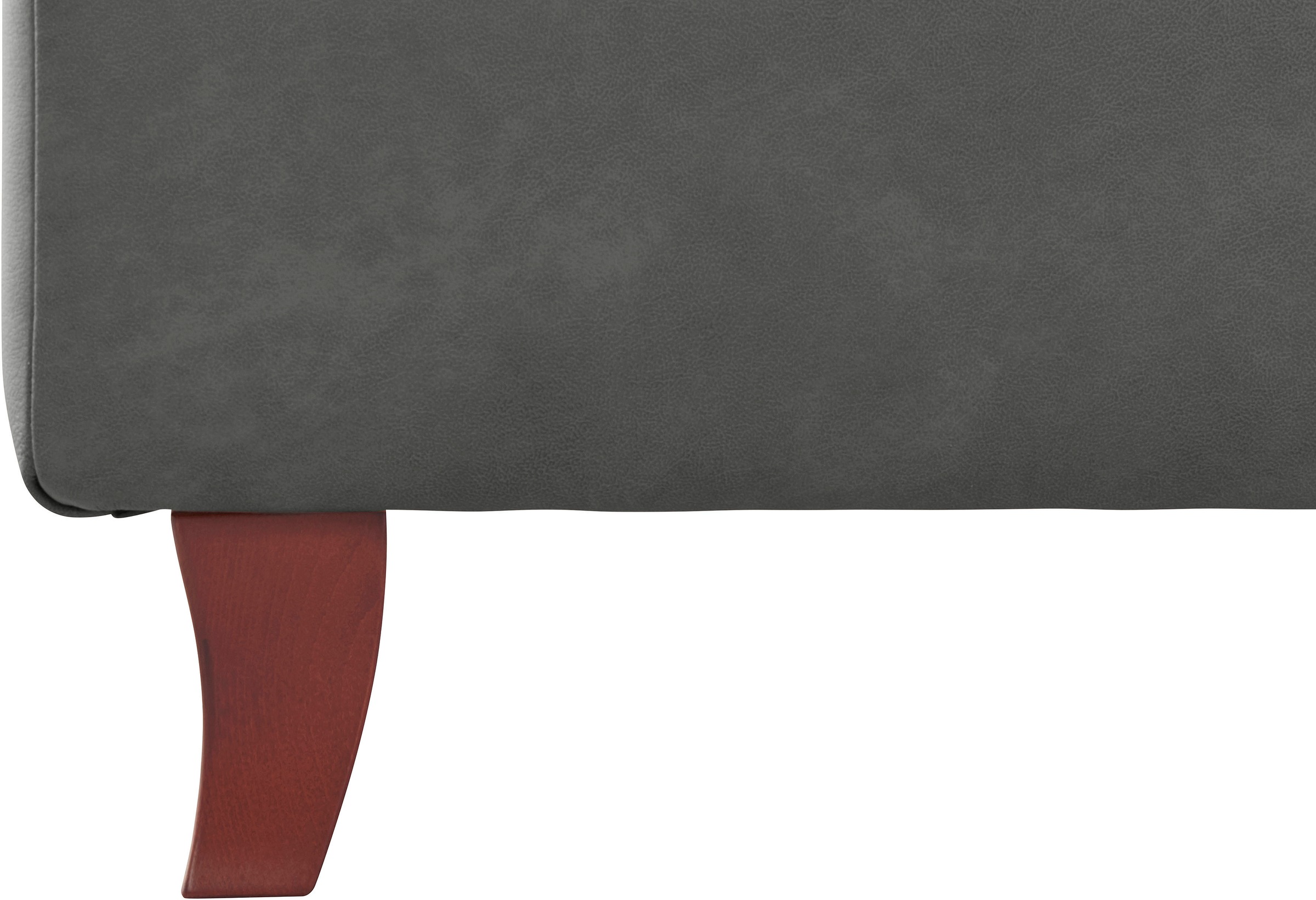 Home affaire Polsterhocker »Reims«, echte Chesterfield-Knopfheftung, Samtoptik mich changierender Optik