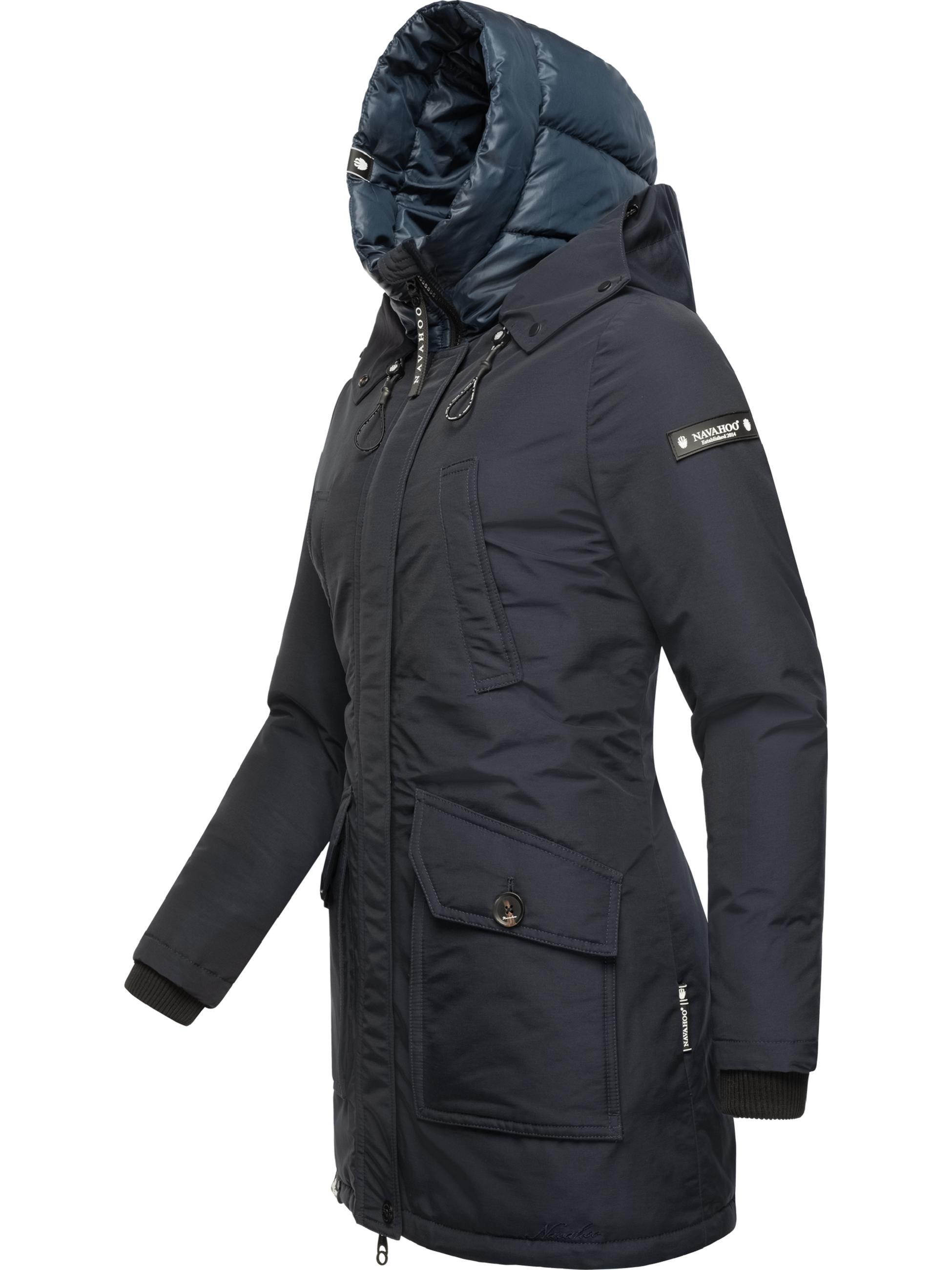 Navahoo Winterjacke »Winterjacke Blizzardstorm«, mit Kapuze