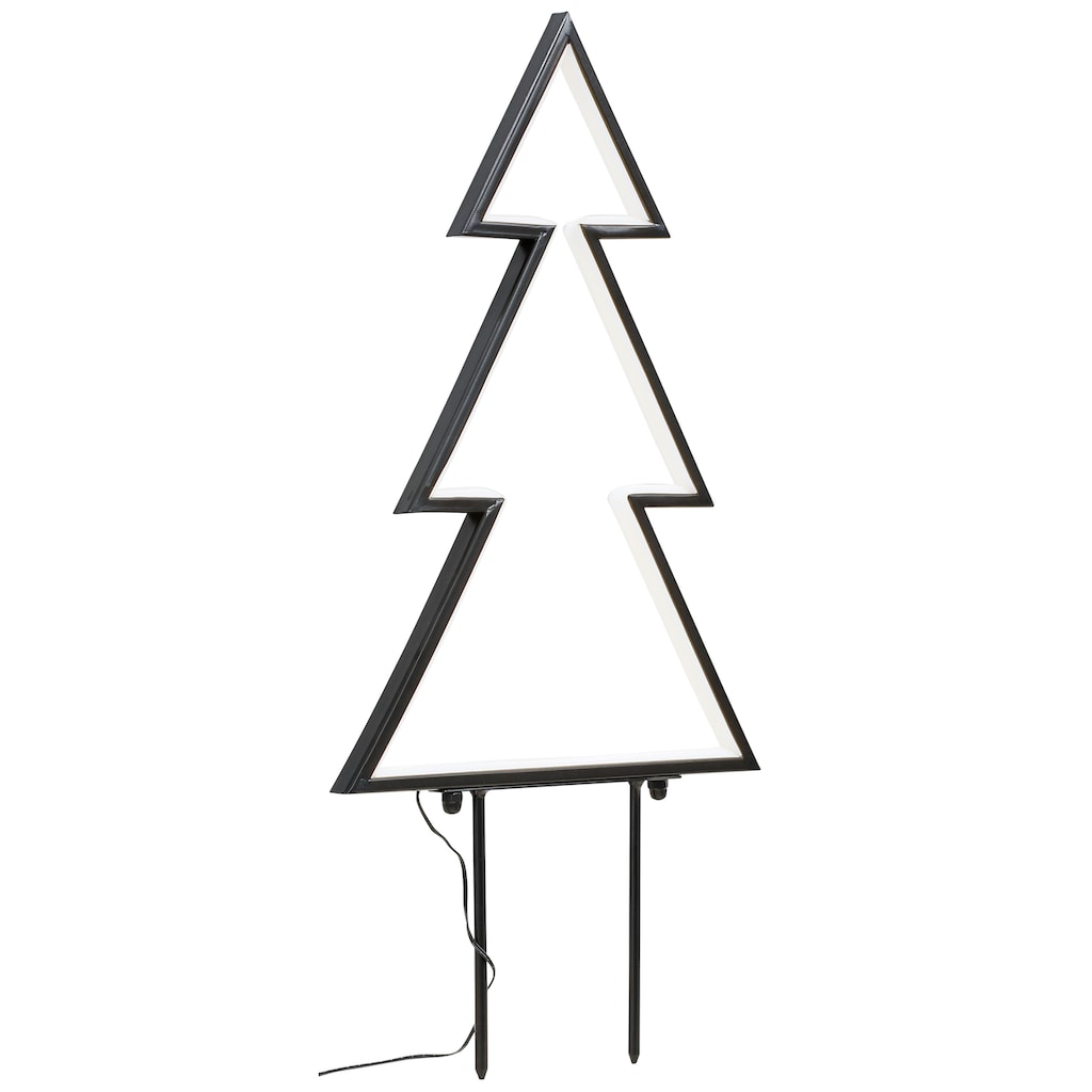 BONETTI LED Baum »Tanne«, Warmweiß, aus Kunststoff und Metall