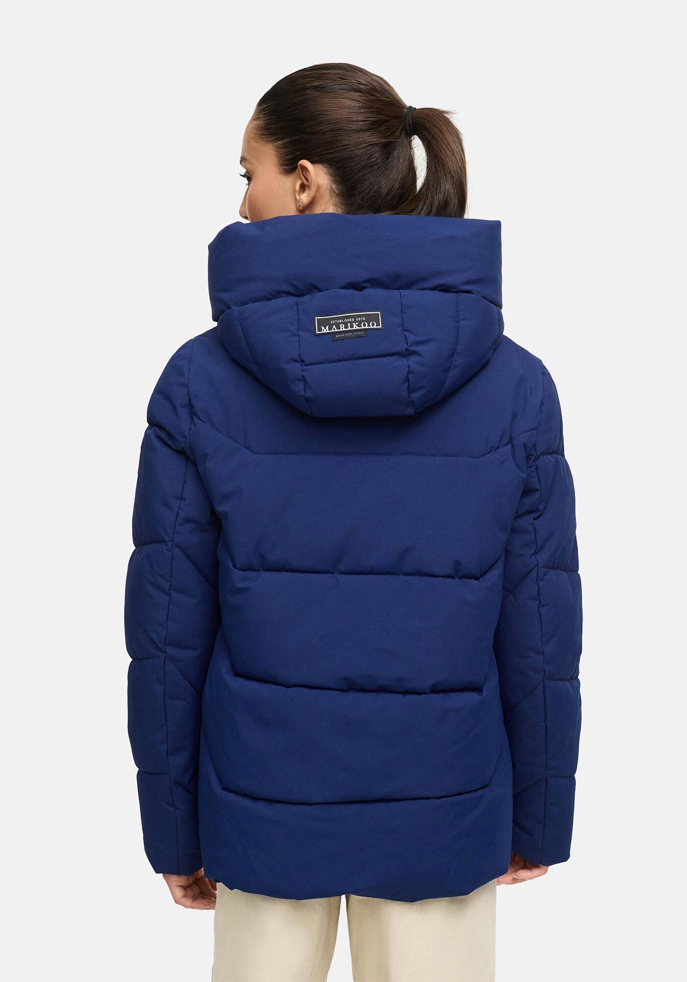 Marikoo Winterjacke »Marikoo Kuscheltatze Damen Winter Steppjacke N077«