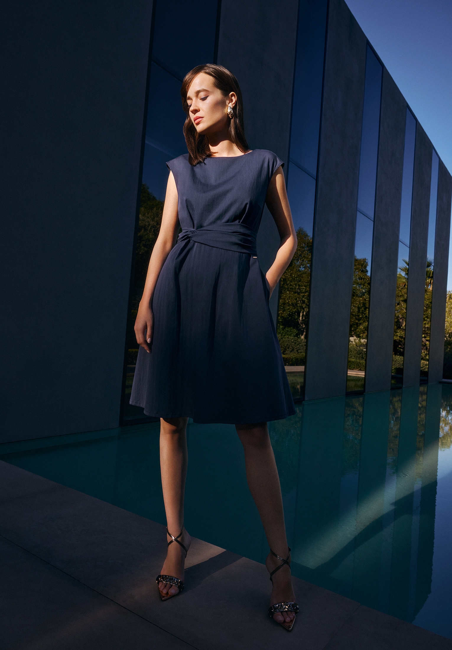 Betty&Co Sommerkleid »Sommerkleid ohne Arm«
