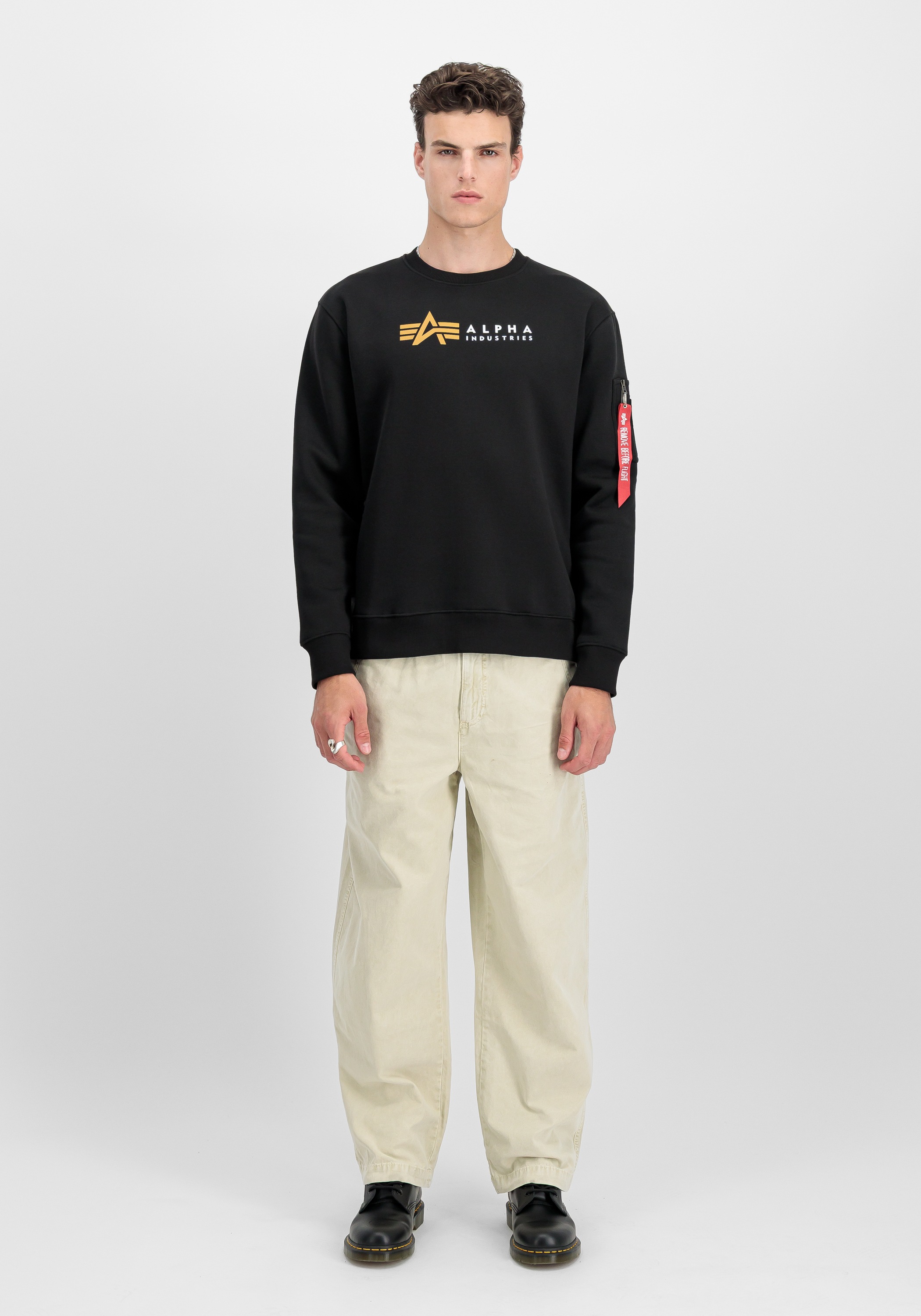Alpha Industries Sweater »Alpha Industries Men - Sweatshirts Alpha Label Sweatshirt«