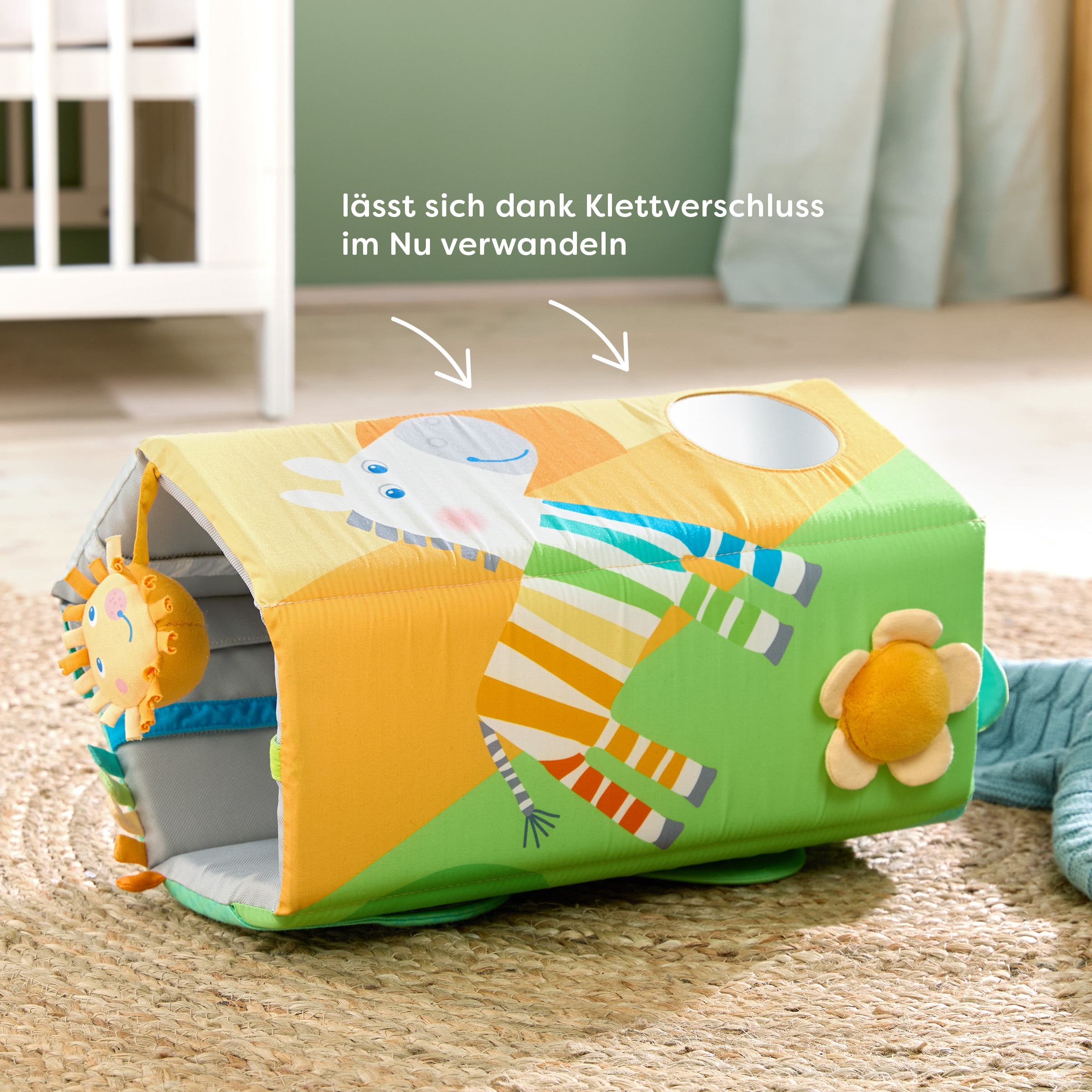 Haba Greifspielzeug »Entdeckerrolle Zebra«