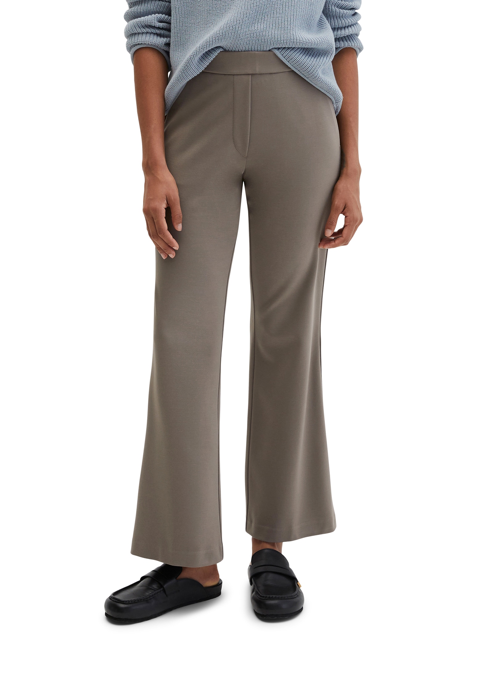 Marc O'Polo Jerseyhose »MARTHE Flared«  MODEL MARTHE FLARED