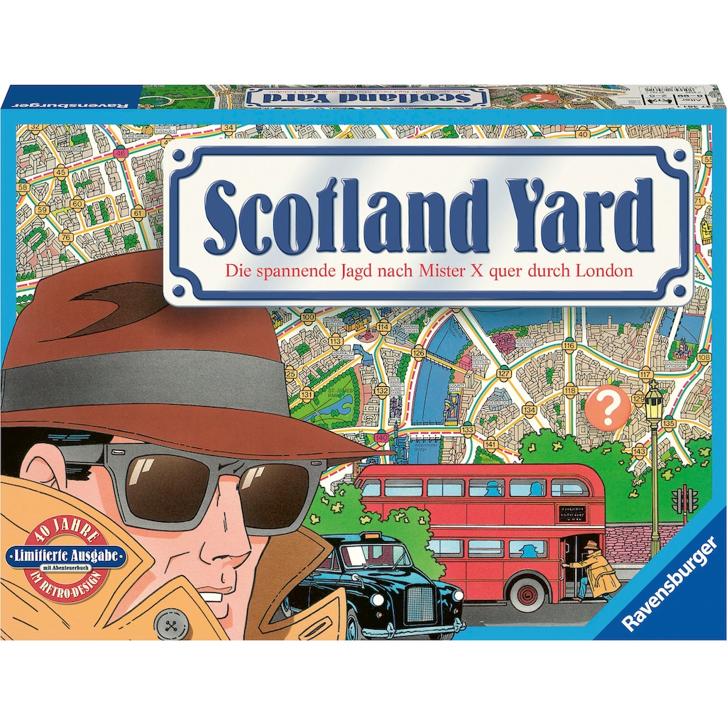 Ravensburger Spiel »Scotland Yard 40 Jahre Jubiläumsedition«, Made in Europe, FSC® - schützt Wald - weltweit