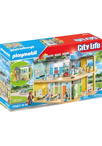 Konstruktions-Spielset »Große Schule (71327), City Life«, (282 St.)