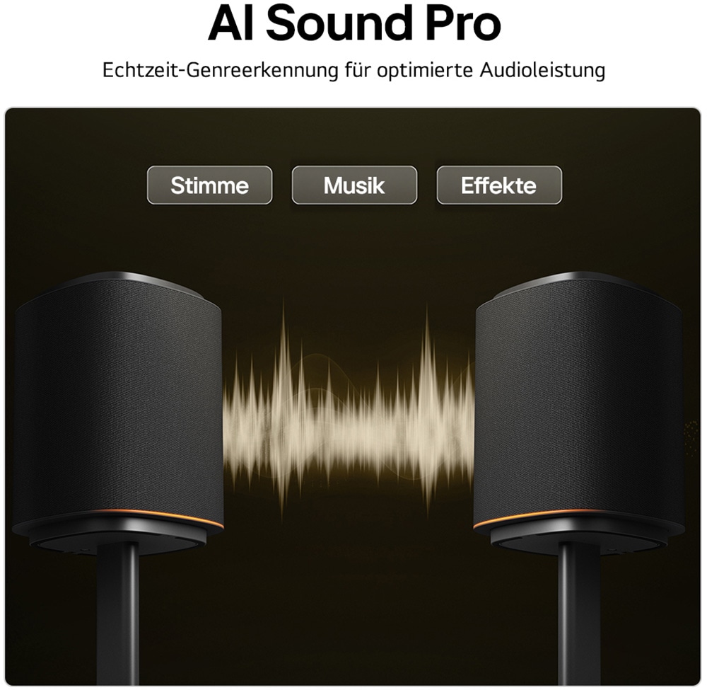 LG Lautsprecher »Sound Suite M7« 2.1 (Bluetooth | WLAN App-Steuerung | Kabelose TV-Verbindung 100 W) mit Dolby Atmos FlexConnect-Technologie