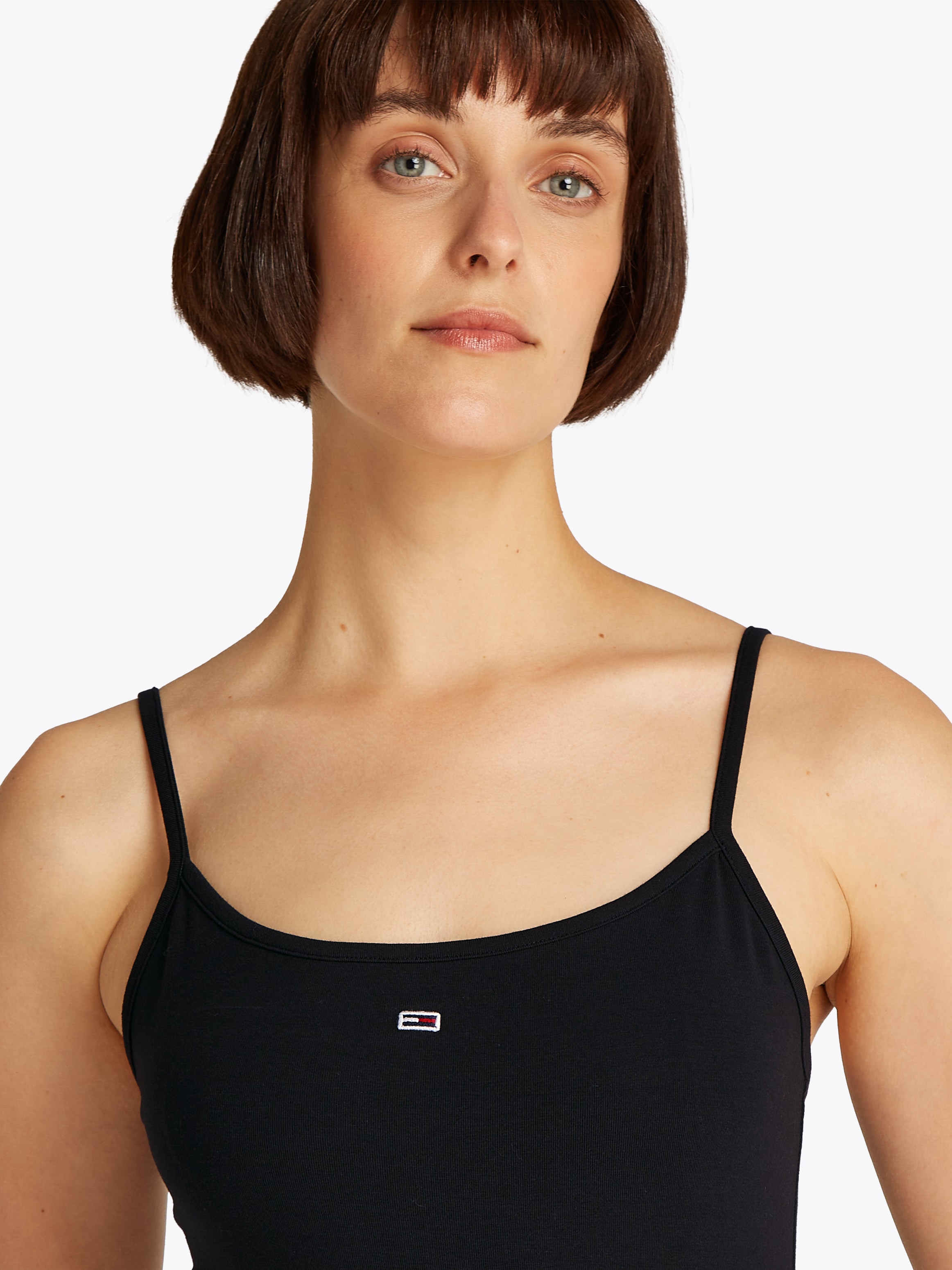 Tommy Jeans Curve Spaghettitop »TJW ESSENTIAL STRAP TOP EXT«, in Großen Größen, Spaghettiträger