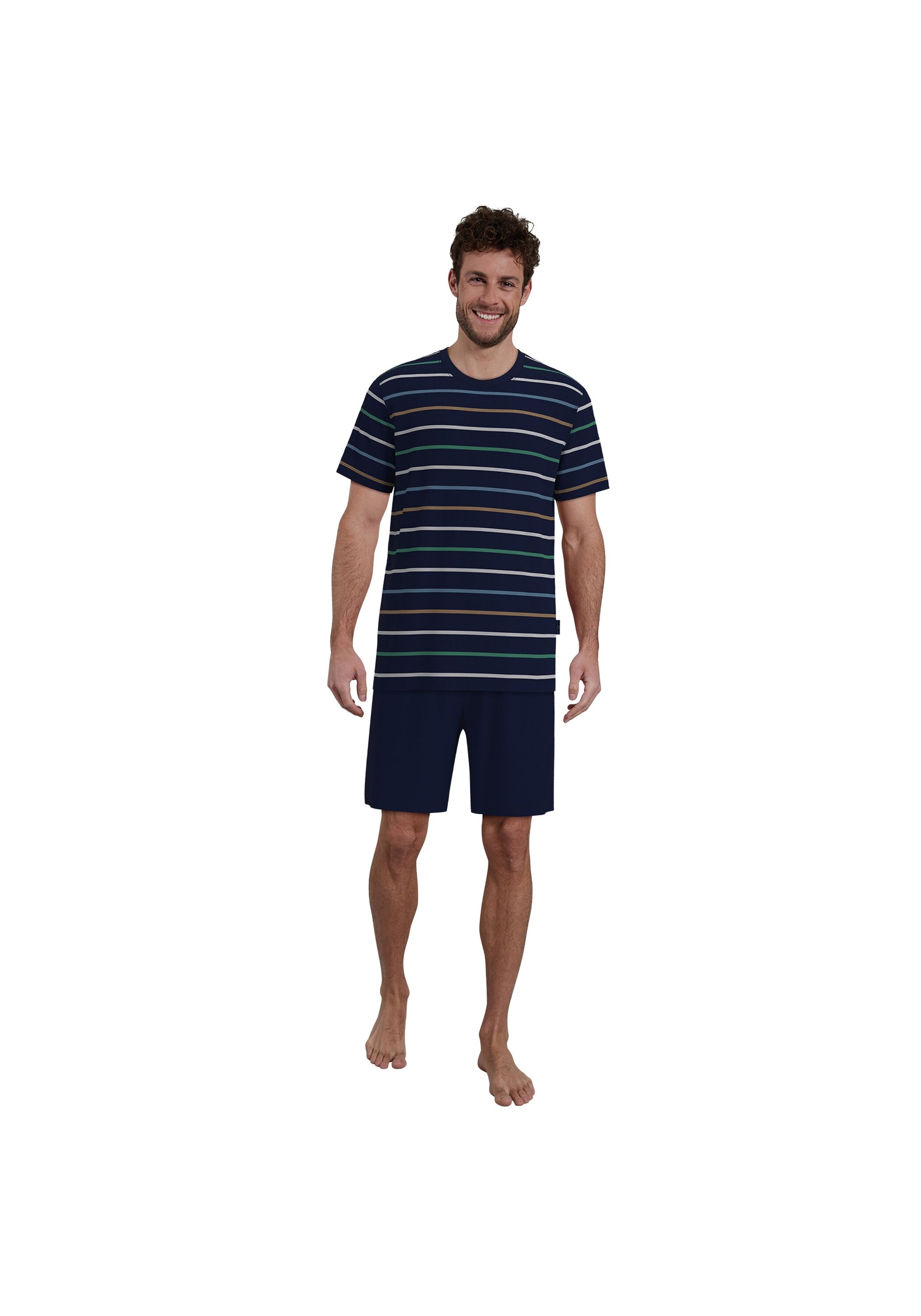GÖTZBURG Schlafanzug »Pyjama Shorty Klima Aktiv«