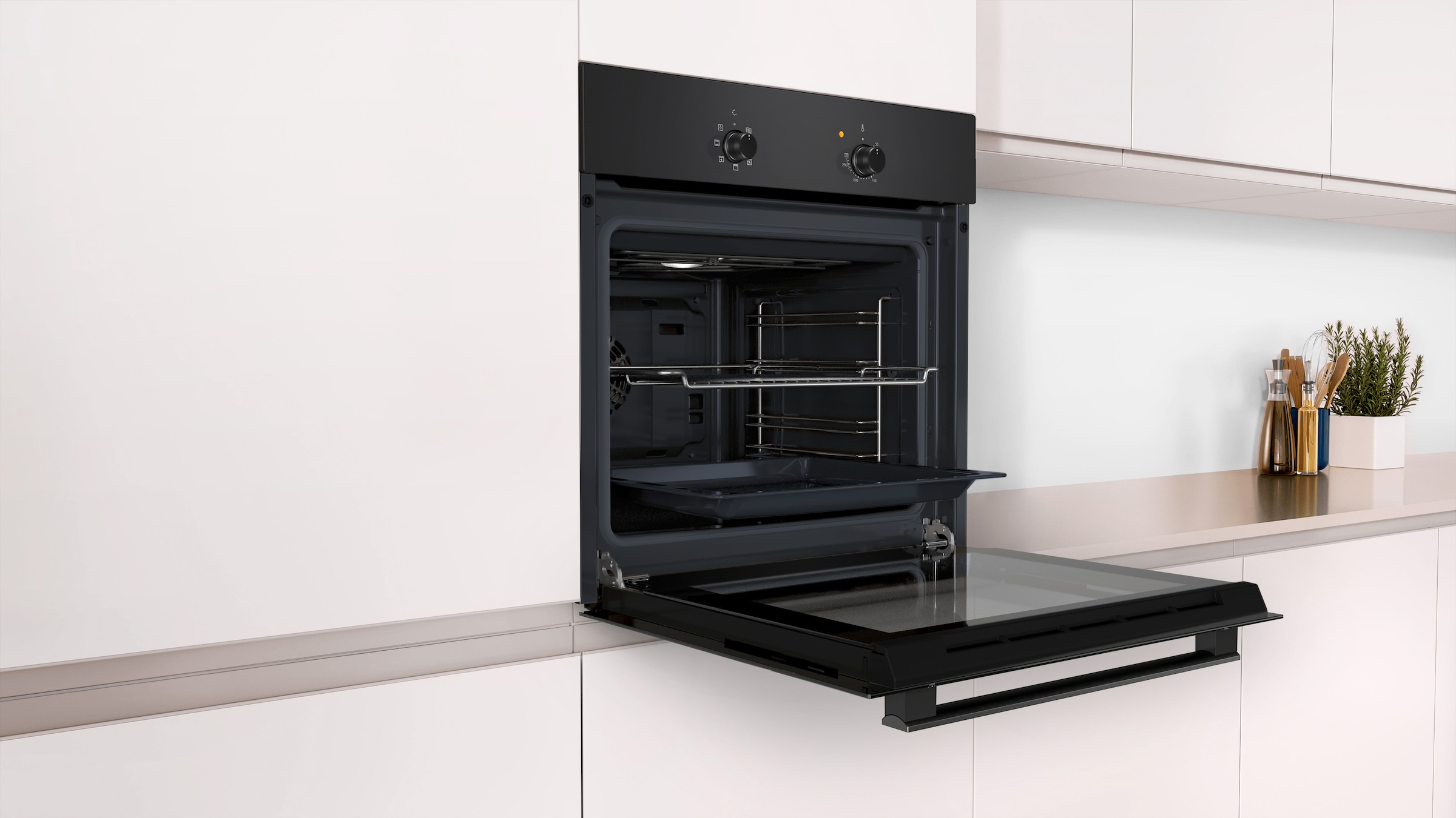 Constructa Backofen »CF1M00060« mit Teleskopauszug nachrüstbar