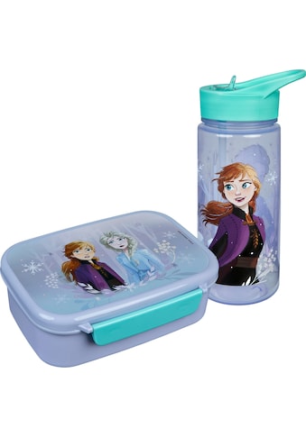 Lunchbox »Brotzeitdose & Trinkflasche, Frozen«, (Set, 2 tlg.)