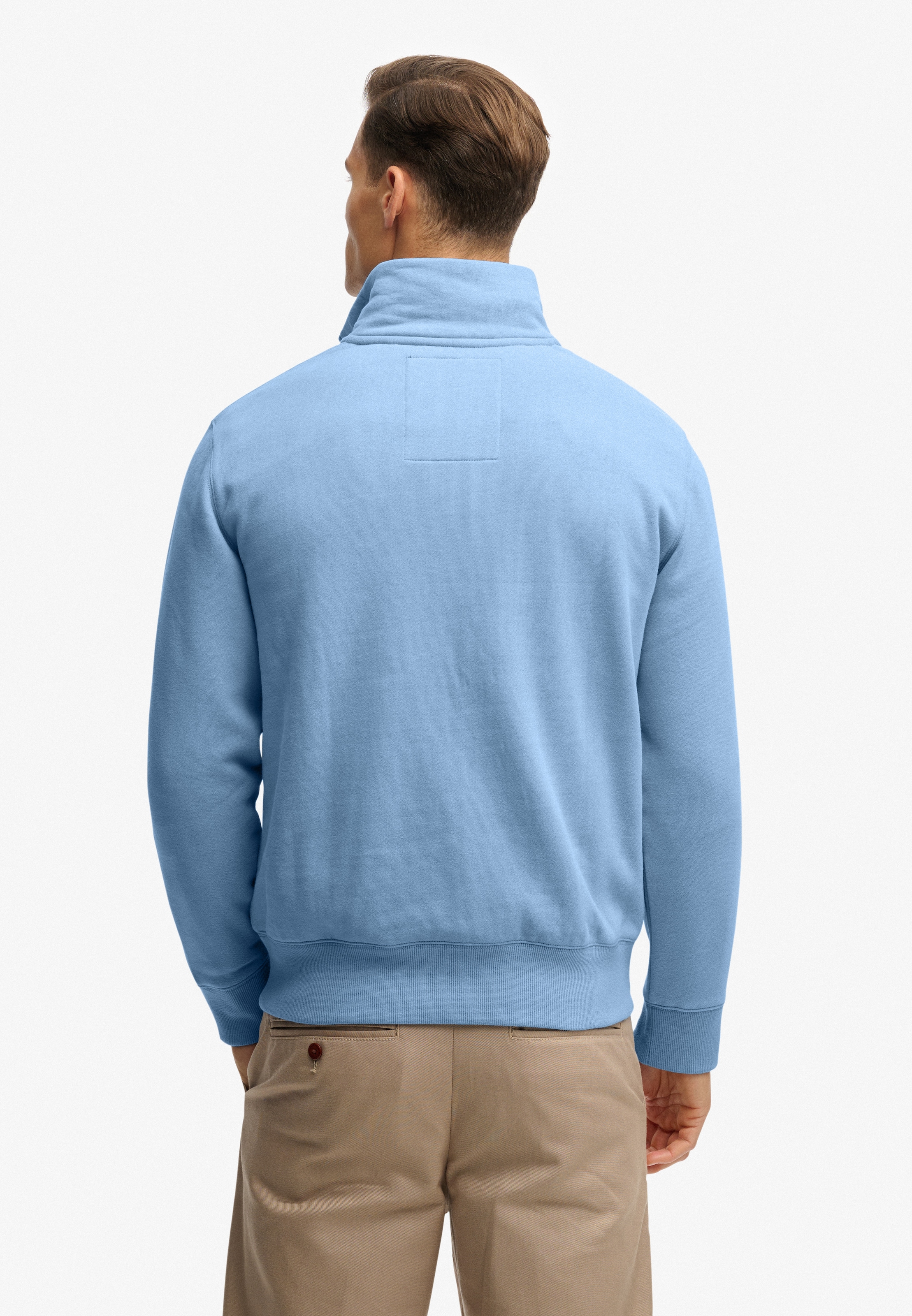Superdry Sweatshirt »ESSENTIAL LOGO HENLEY«
