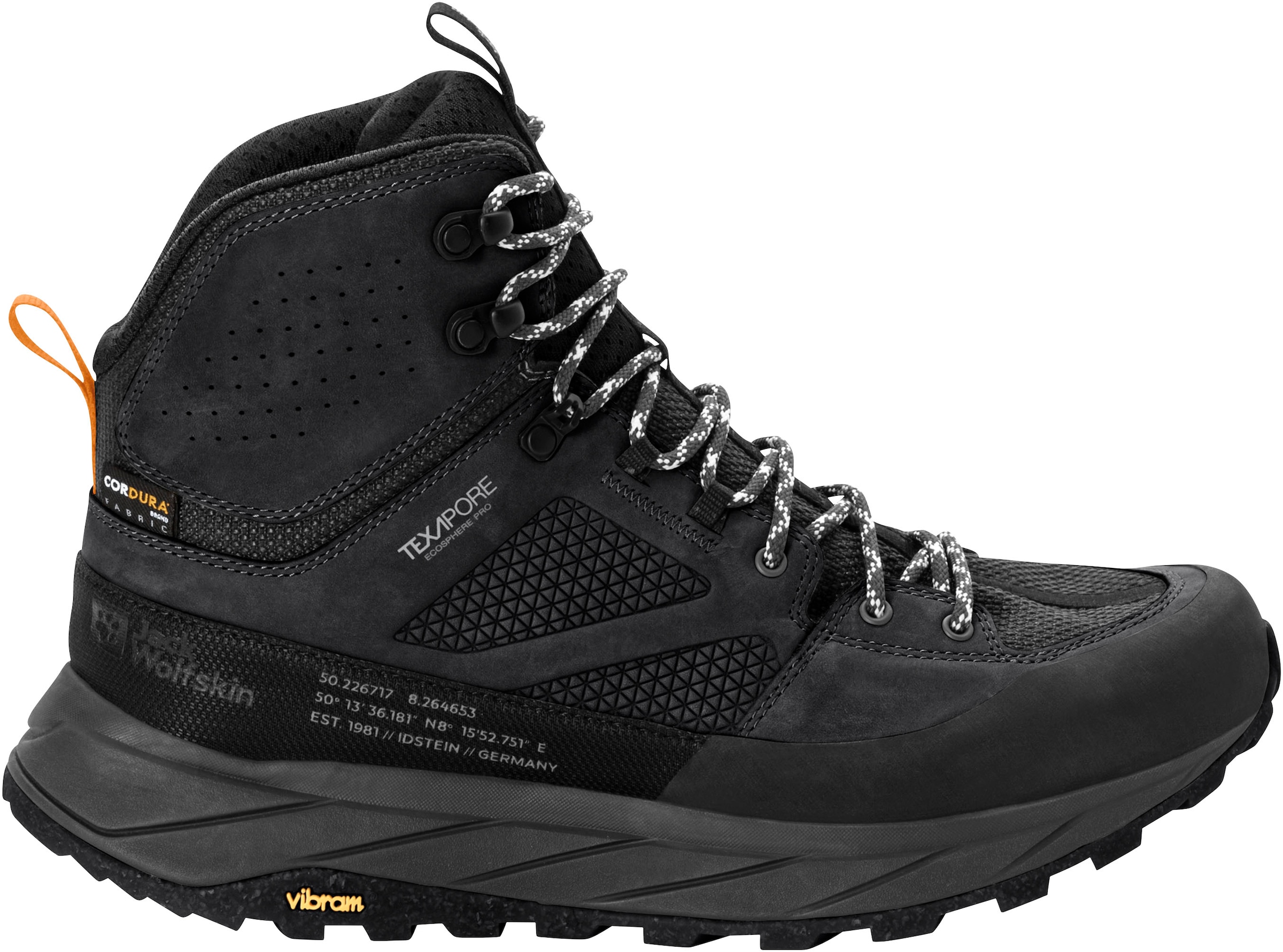 Jack Wolfskin Wanderschuh »TERRAQUEST TEXAPORE MID M«, wasserdicht