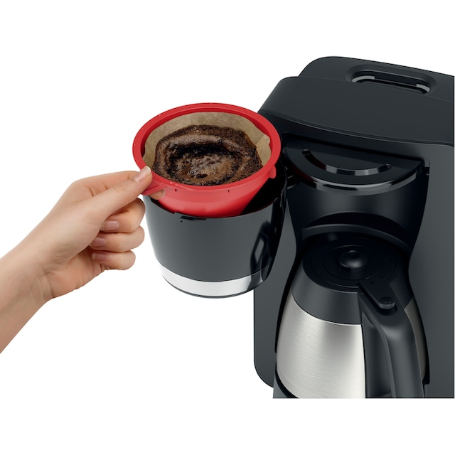 BOSCH Filterkaffeemaschine »MyMoment TKA6M273«, 1,1 l Kaffeekanne,  Papierfilter, 1x4, für 8-12 Tassen, Aroma intense,  Entkalkungsprogramm,Thermokanne,1200 W kaufen bei OTTO