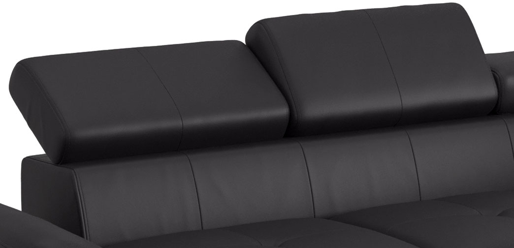 COTTA Ecksofa »Enterprise L-Form«, mit Arm- & Kopfteilverstellung, wahlweise mit Bettfunktion