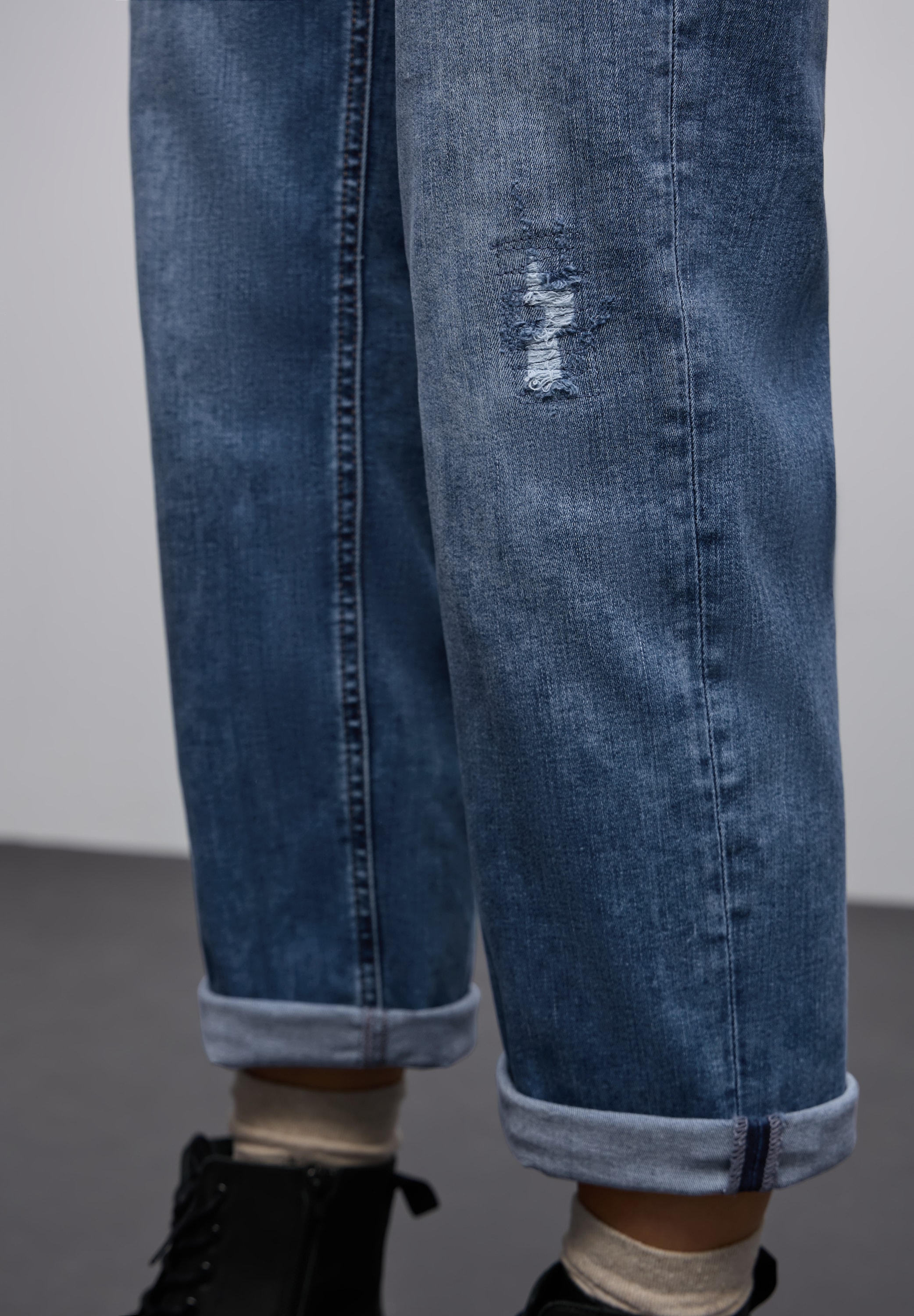 STREET ONE Straight-Jeans »Style STRAIGHT LEG«