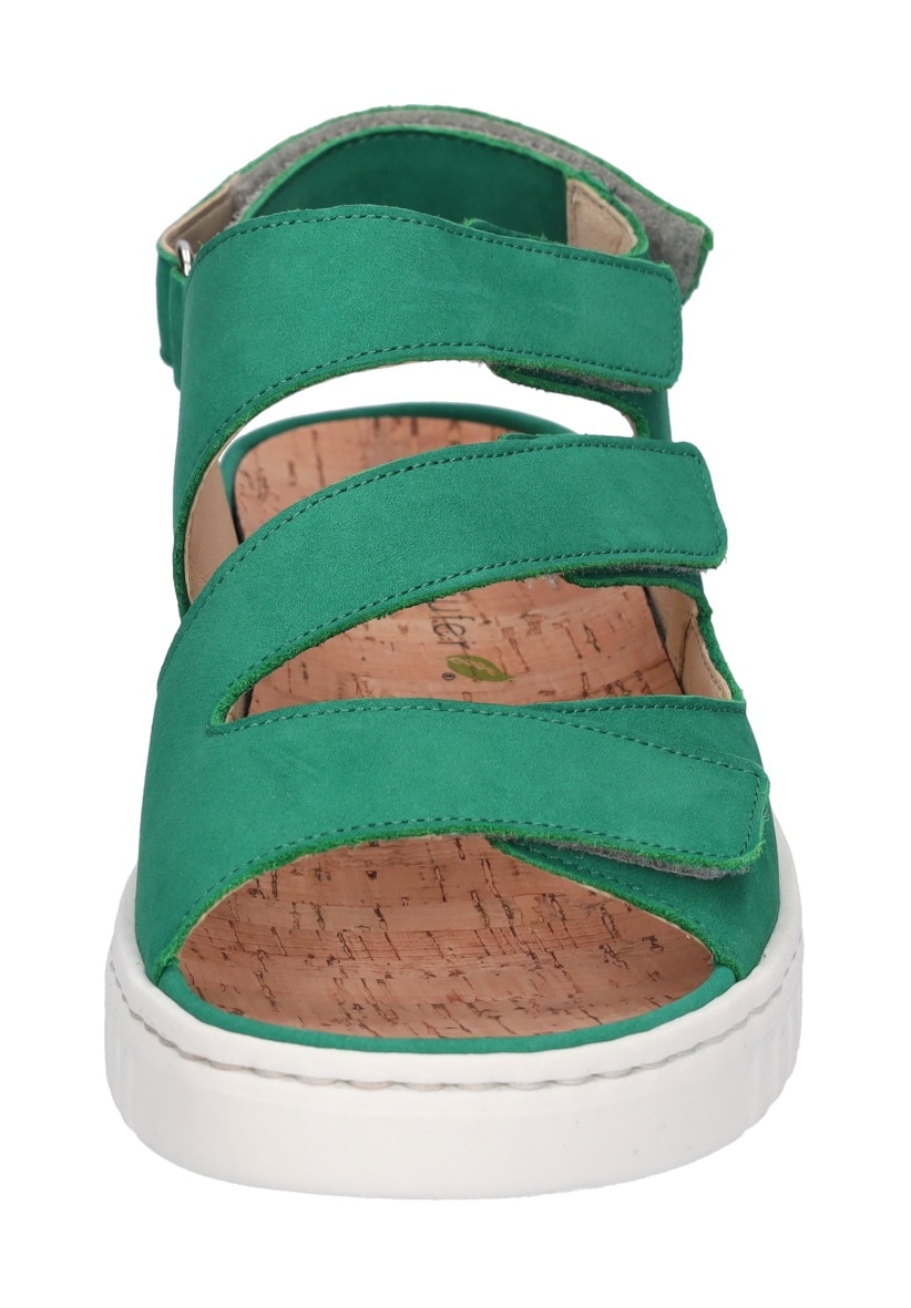 Waldläufer Keilsandalette »H-Willow«, Sommerschuh, Sandale, Keilabsatz, mit Kork-Fußbett, Weite H