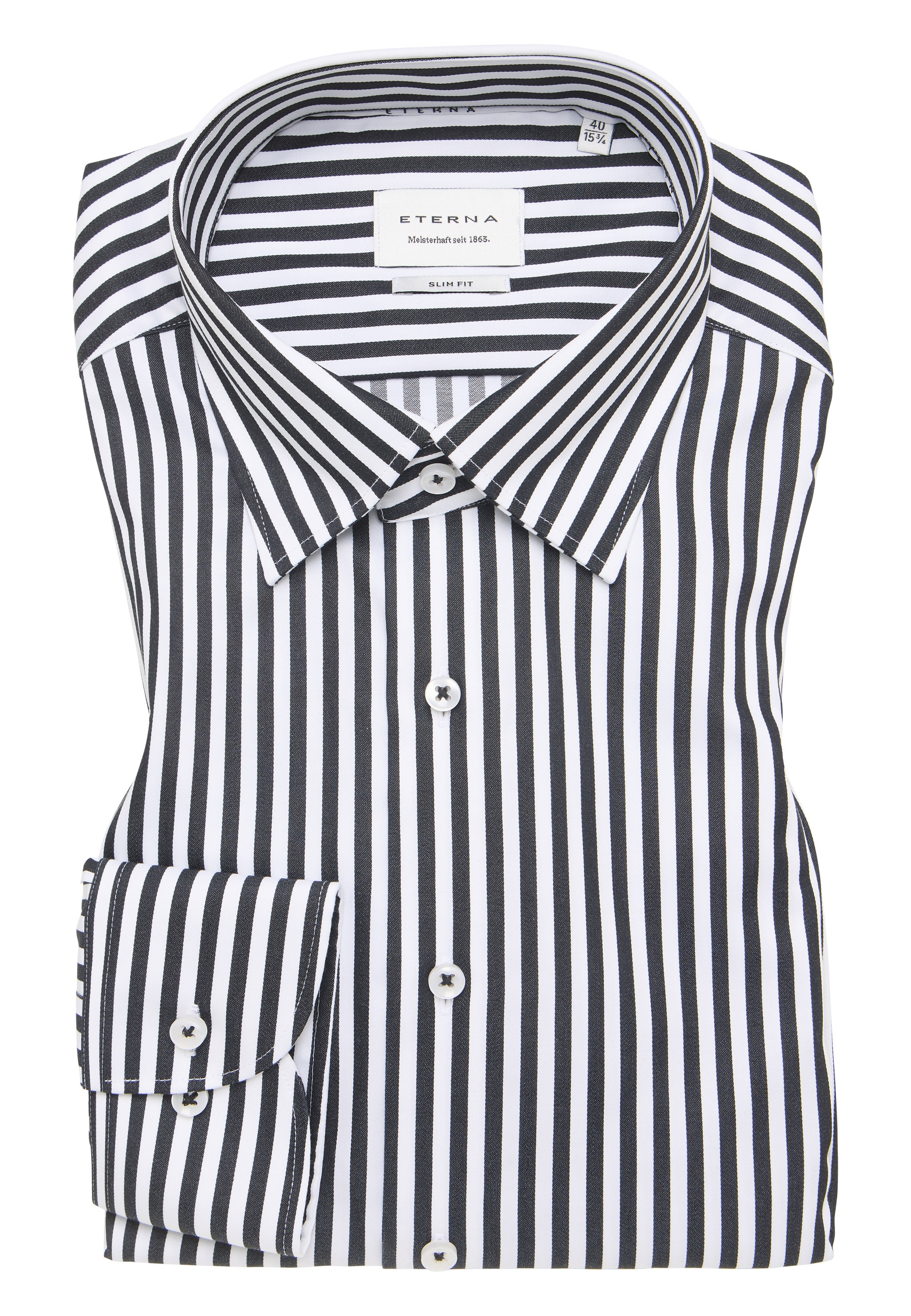 Eterna Langarmhemd »SLIM FIT«, NON IRON (bügelfrei)
