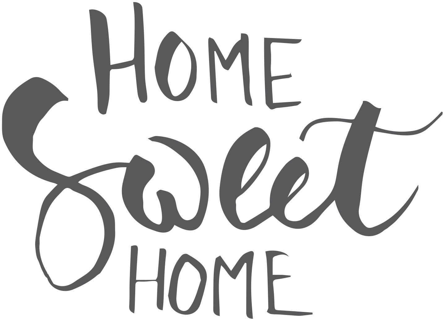 OTTO online Wandtattoo St.) bei queence (1 SWEET »HOME HOME«,