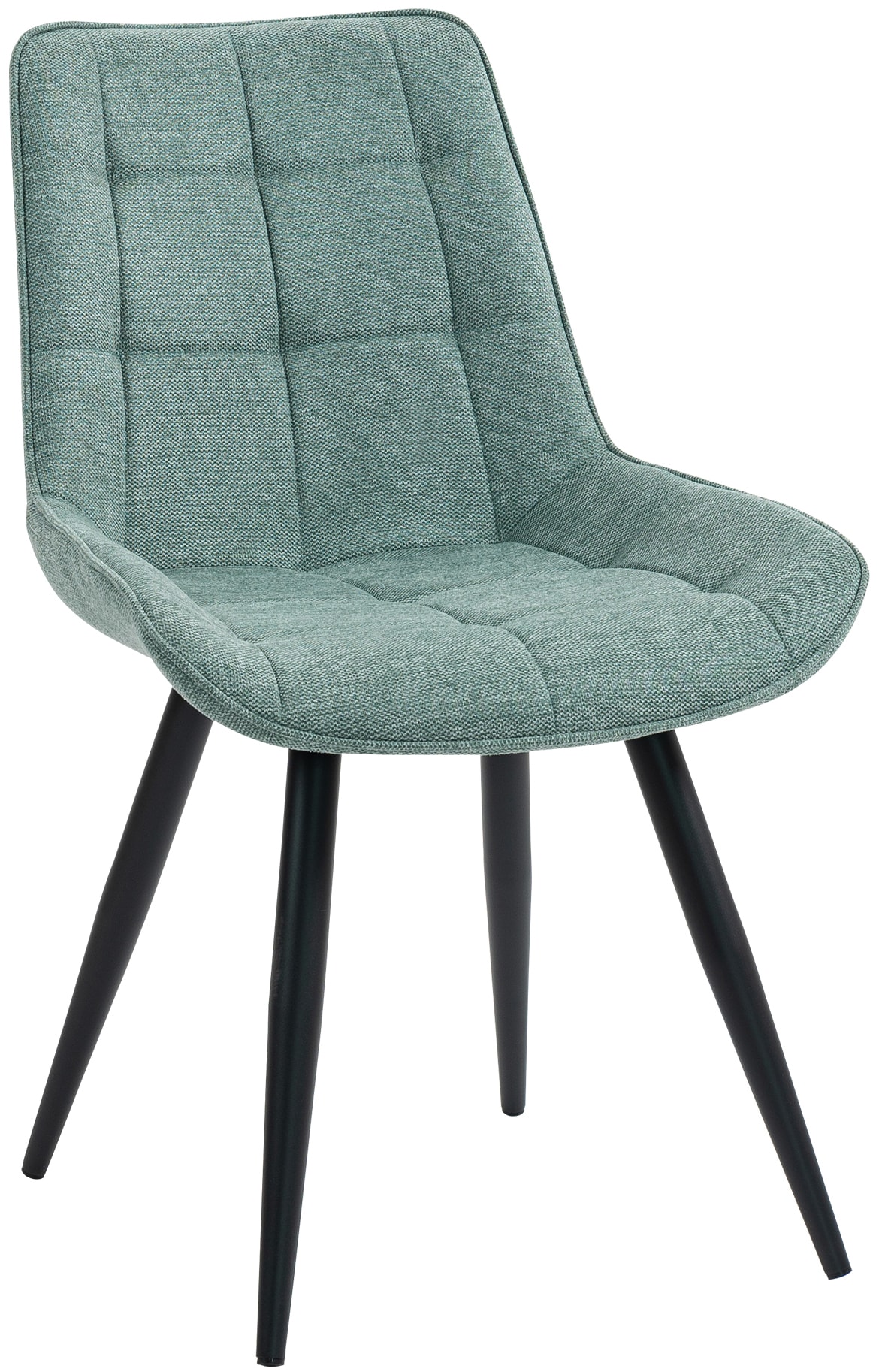 Duo Collection Esszimmerstuhl »Iris Esszimmerstuhl, 4er-Set« (Set) 4 Stk.robuster Stoffbezug, gesteppte Polsterung, bis 110 kg belastbar